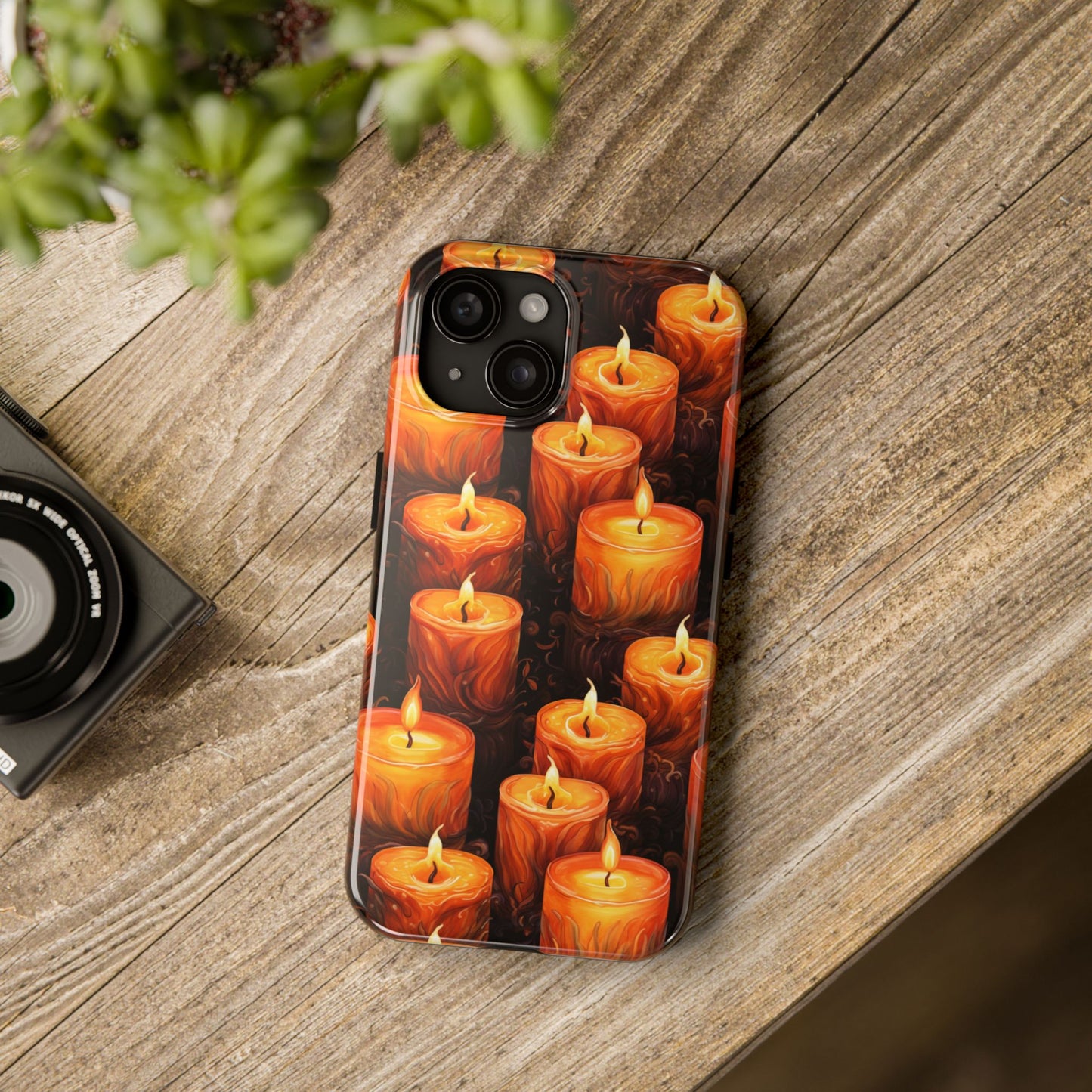 Halloween Candles Tough Phone Cases