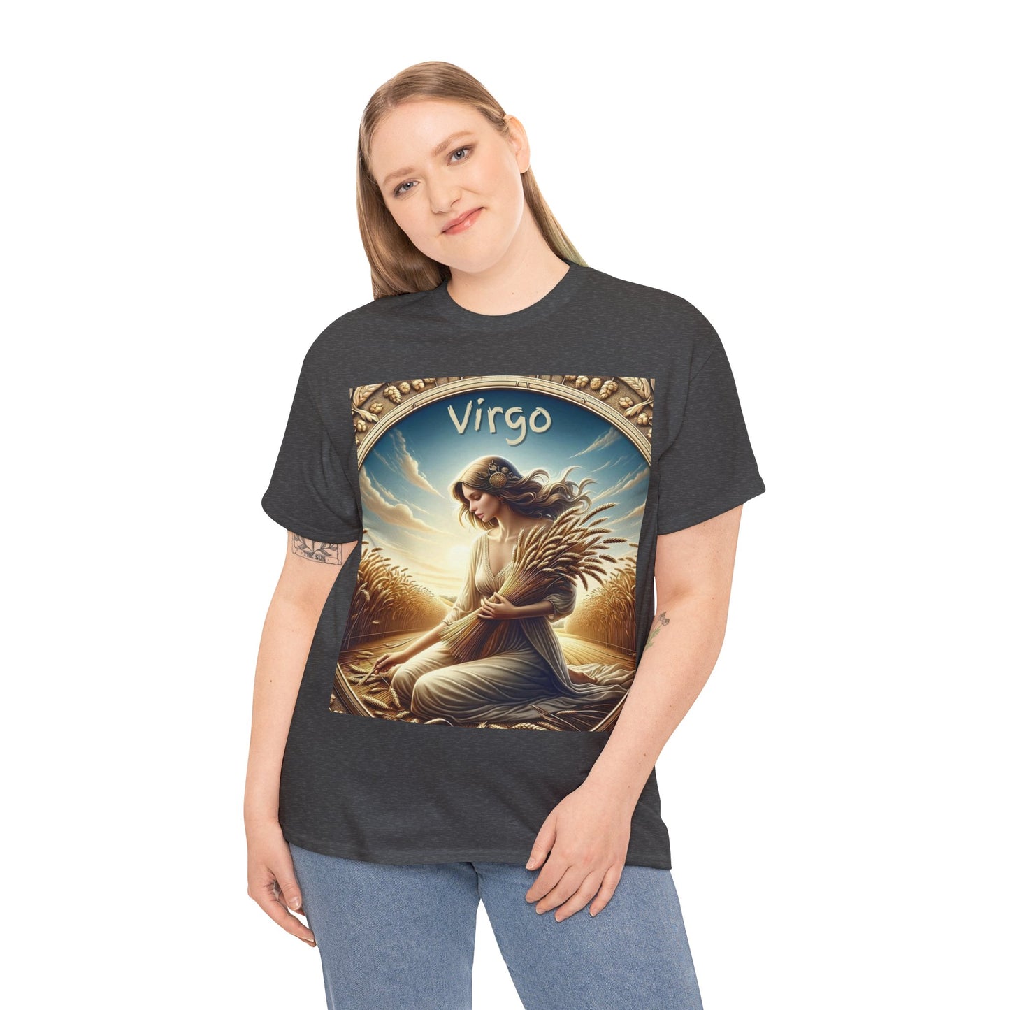 Virgo Unisex Heavy Cotton Tee