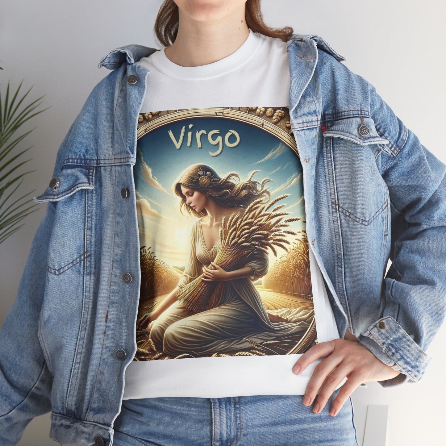 Virgo Unisex Heavy Cotton Tee
