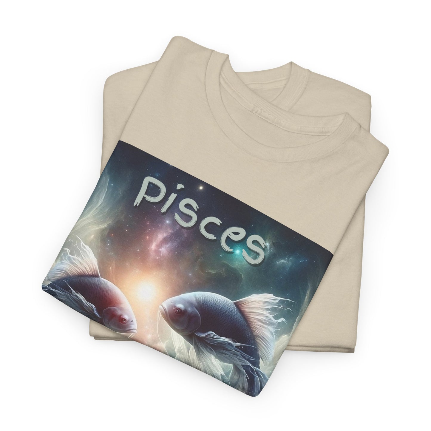 Pisces Unisex Heavy Cotton Tee