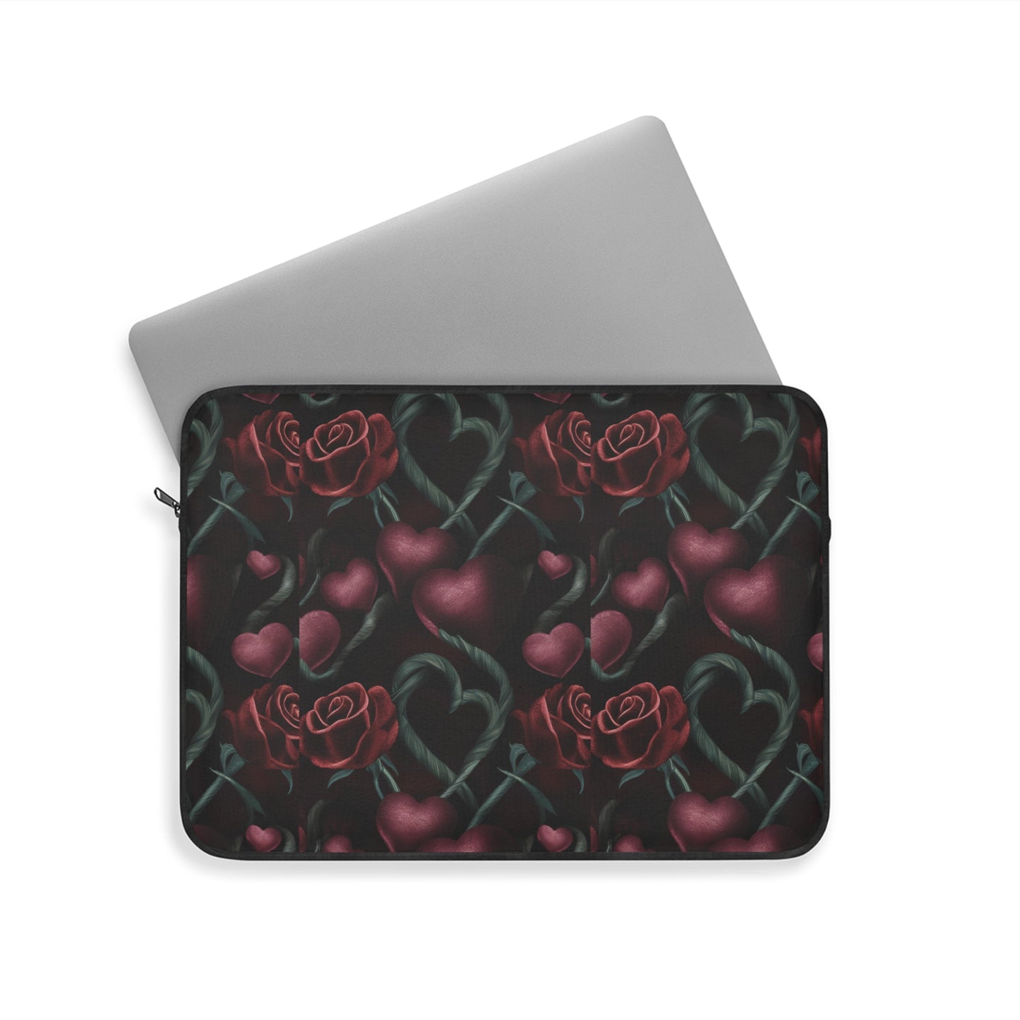 Hearts and Roses Laptop Sleeve