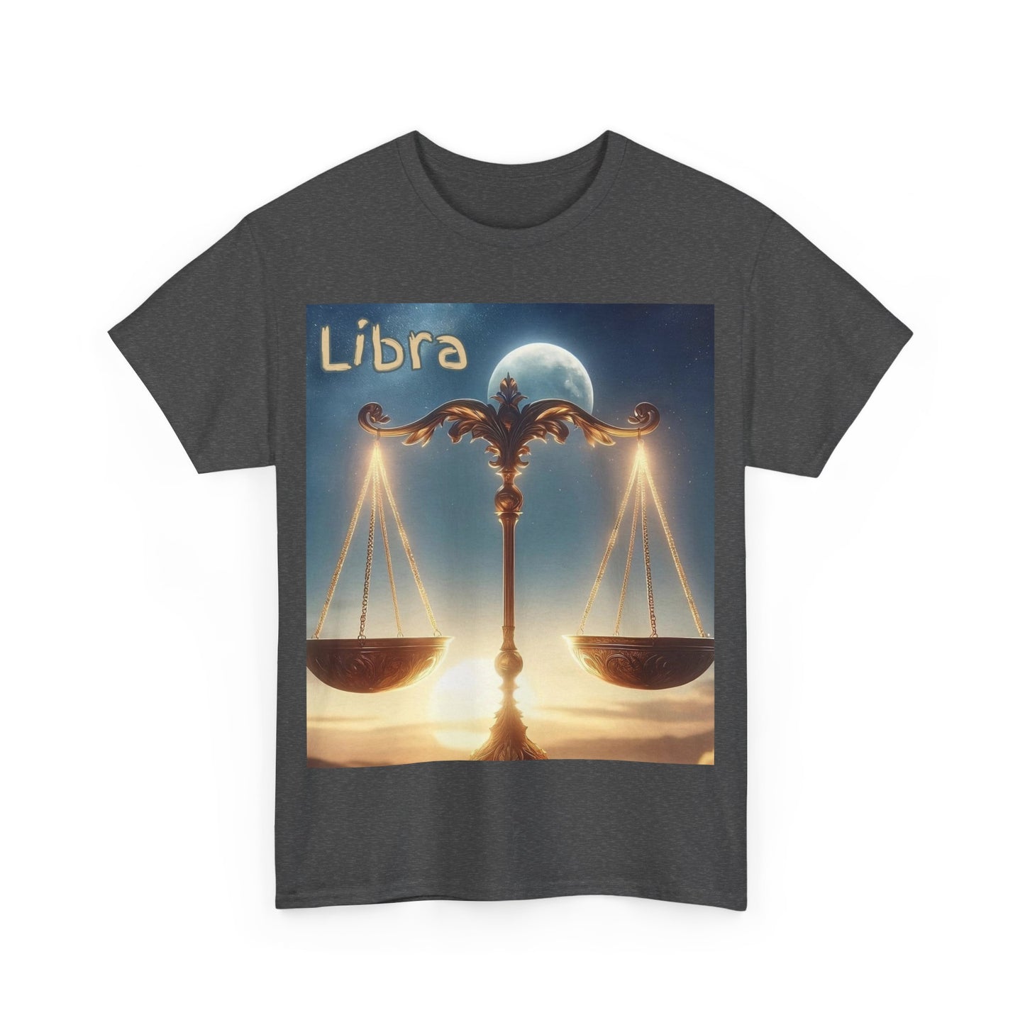 Libra Unisex Heavy Cotton Tee