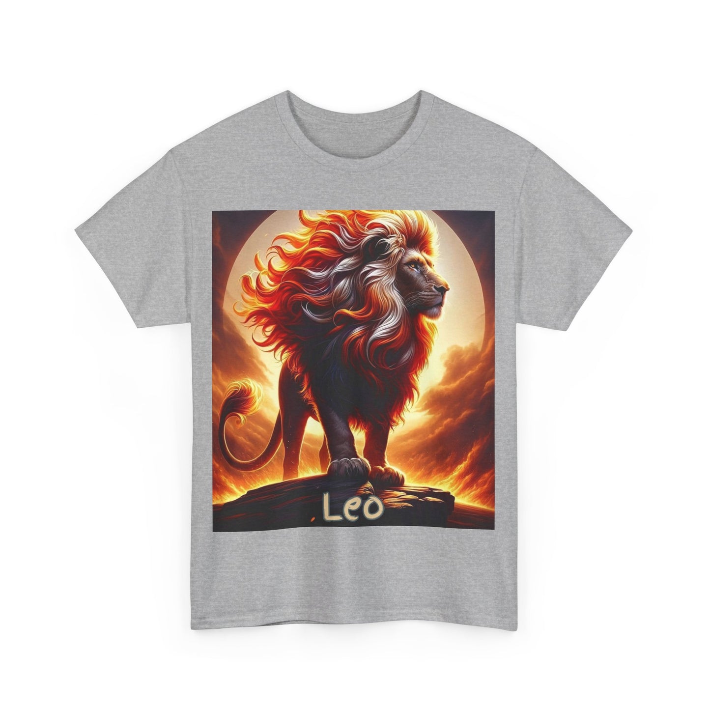 Leo Unisex Heavy Cotton Tee