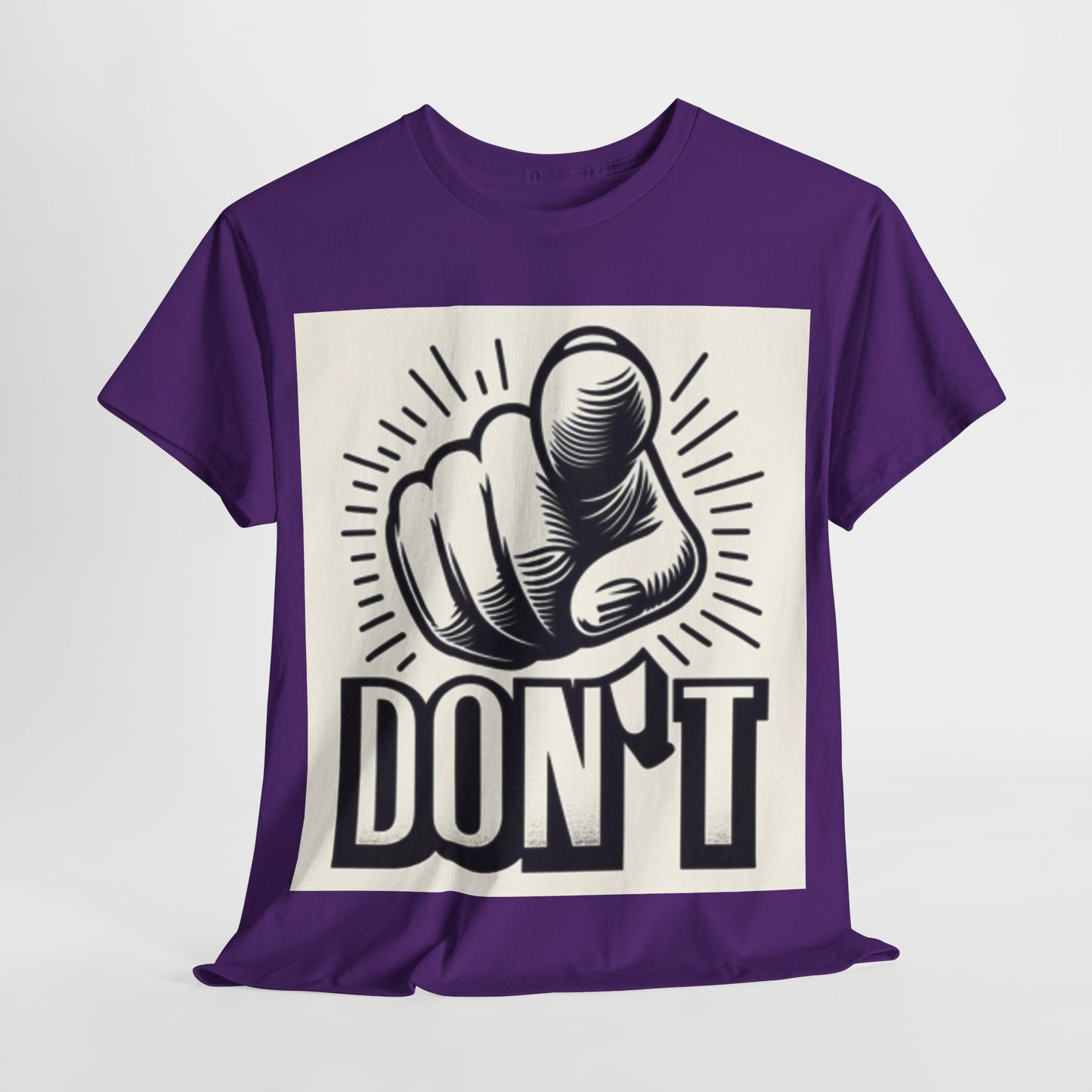 Don't Finger Unisex Heavy Cotton Tee