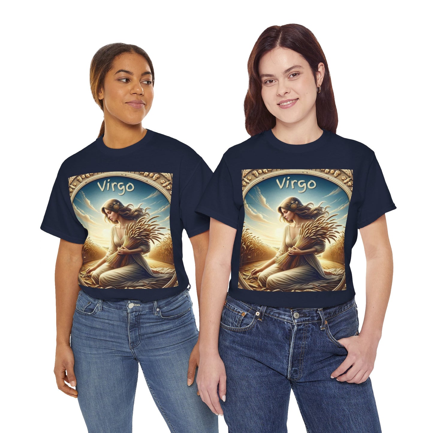 Virgo Unisex Heavy Cotton Tee