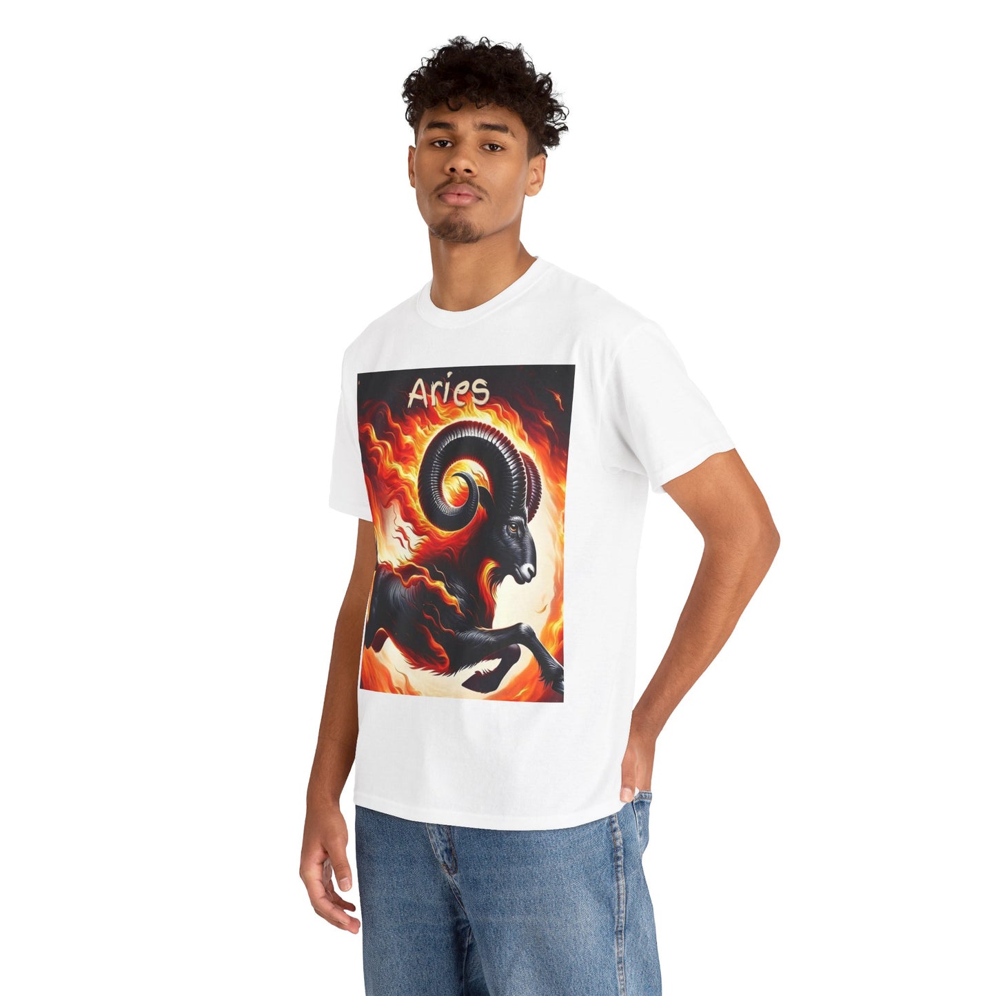 Aries Unisex Heavy Cotton Tee