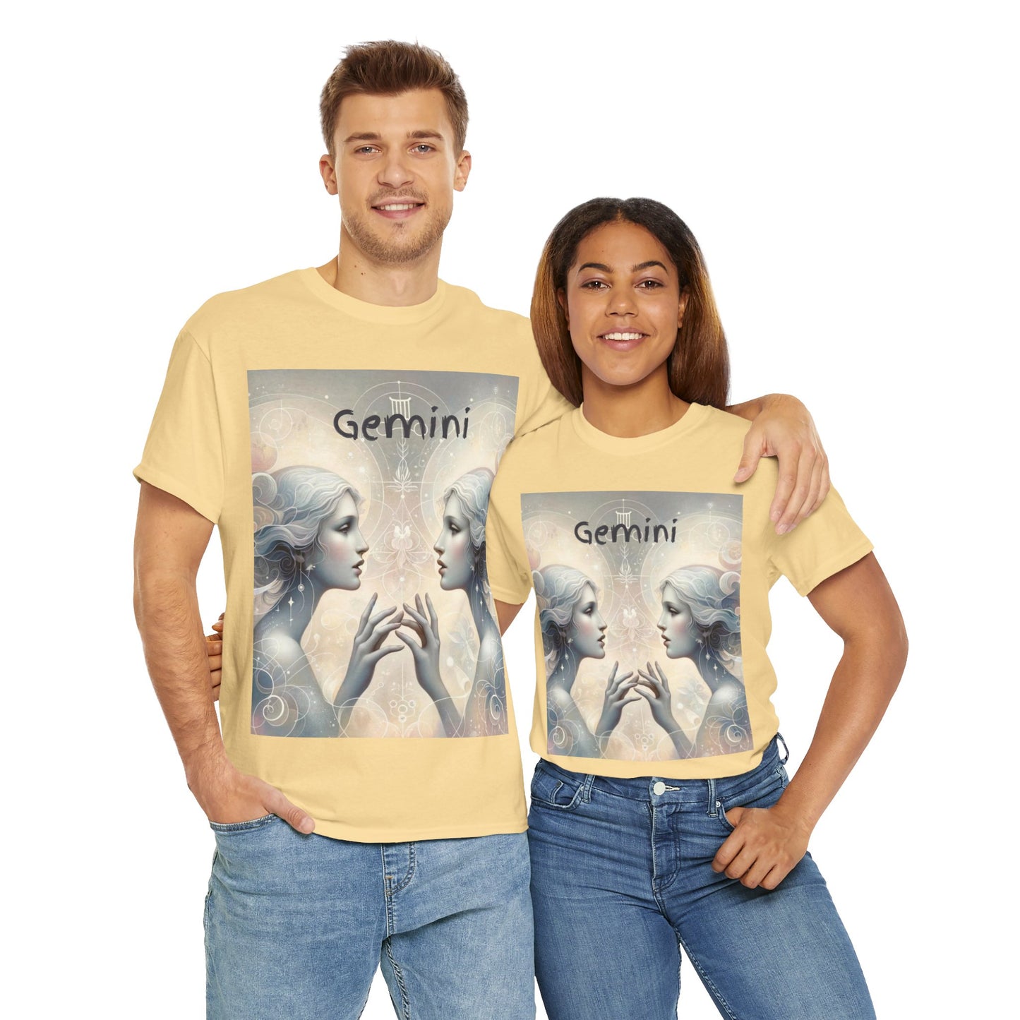 Gemini Unisex Heavy Cotton Tee