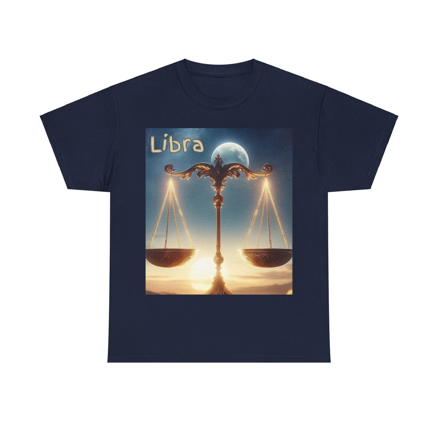 Libra Unisex Heavy Cotton Tee