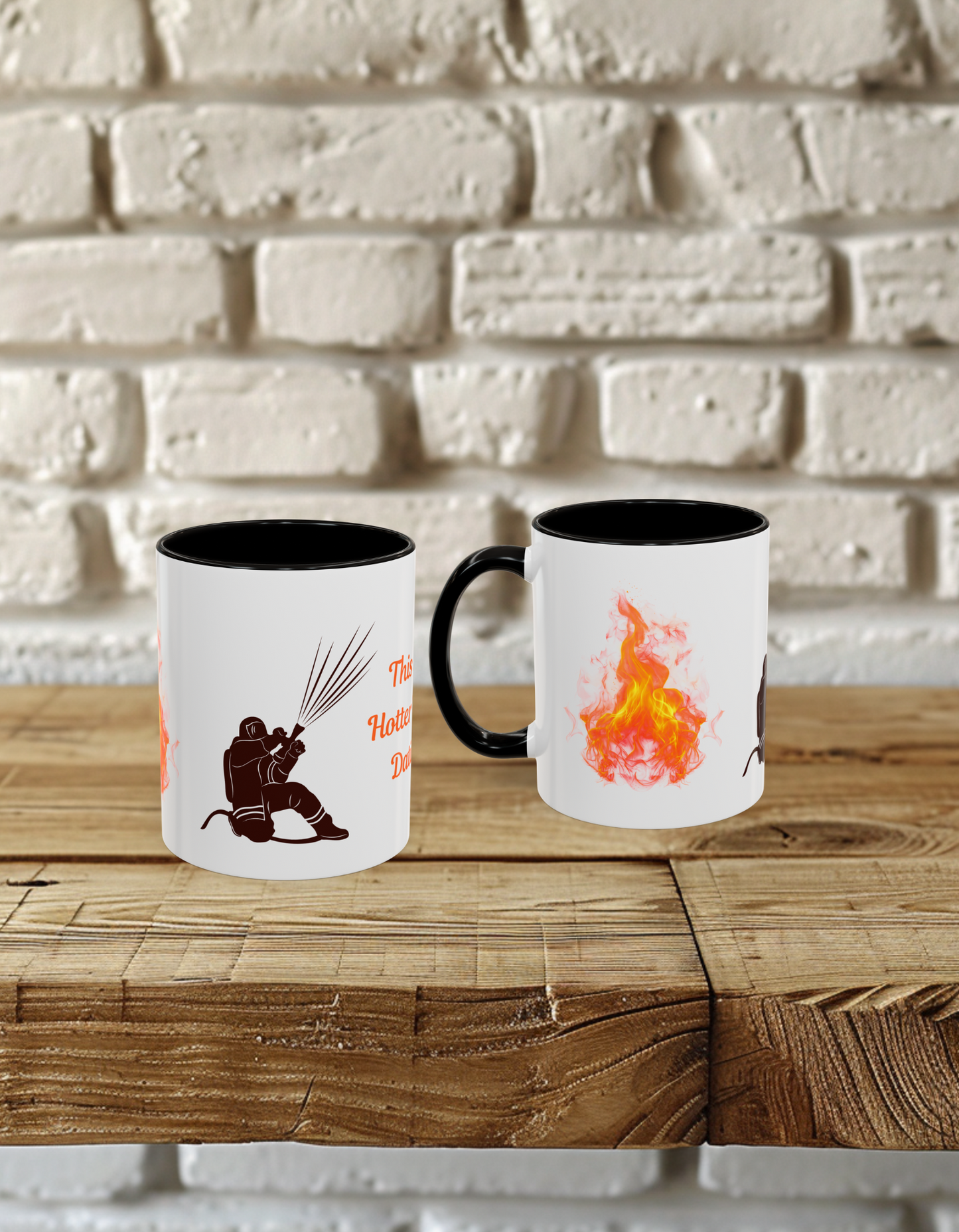 This Mug Is Hotter Than My Dating Life Colorful Mugs (11oz, 15oz)