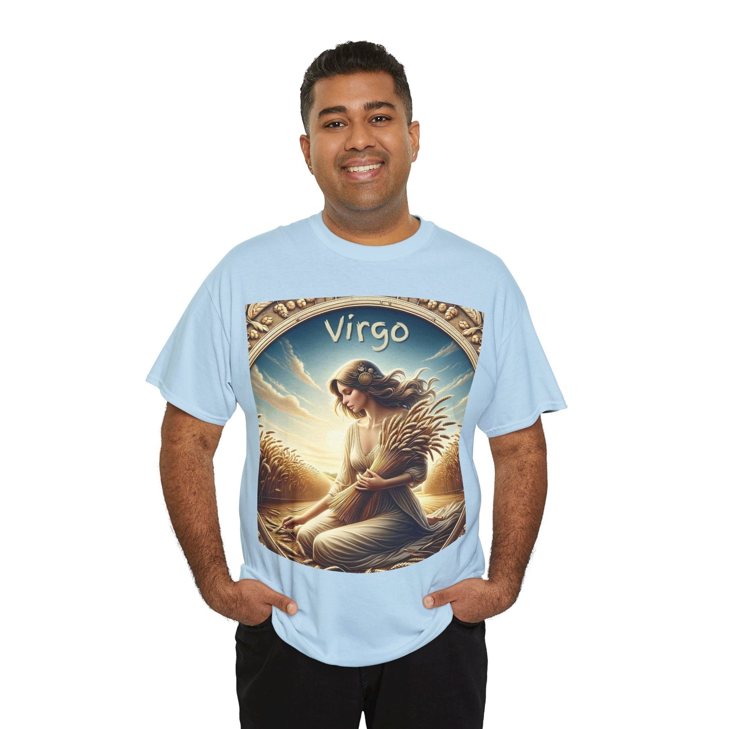 Virgo Unisex Heavy Cotton Tee