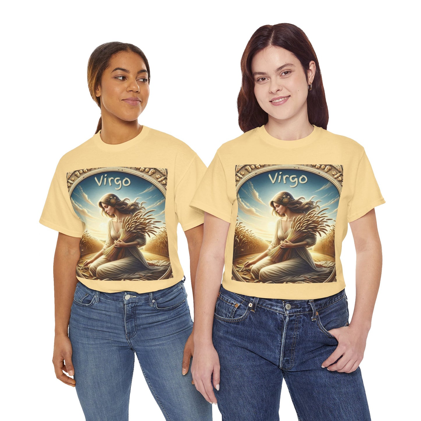 Virgo Unisex Heavy Cotton Tee