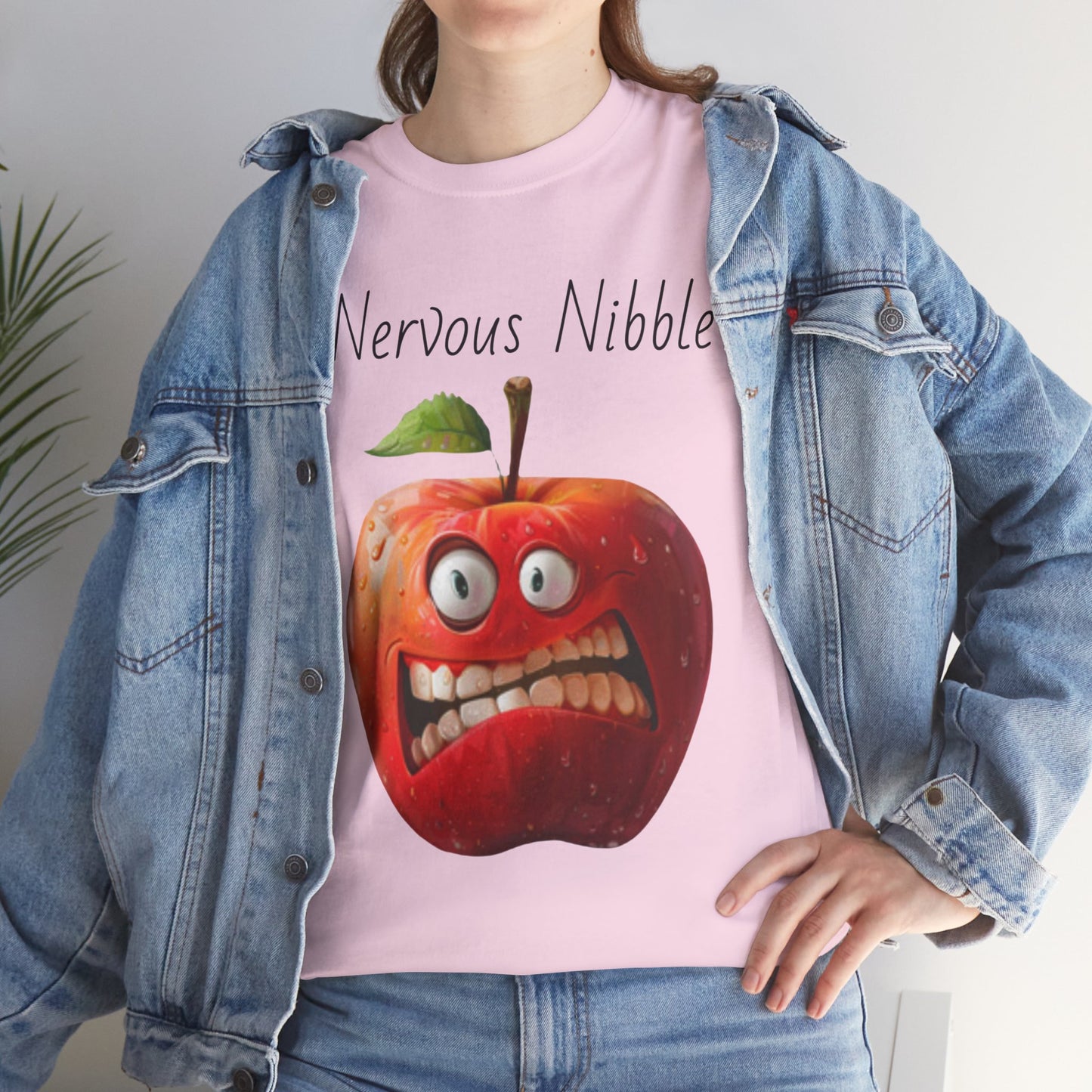 Nervous Nibble Unisex Heavy Cotton Tee