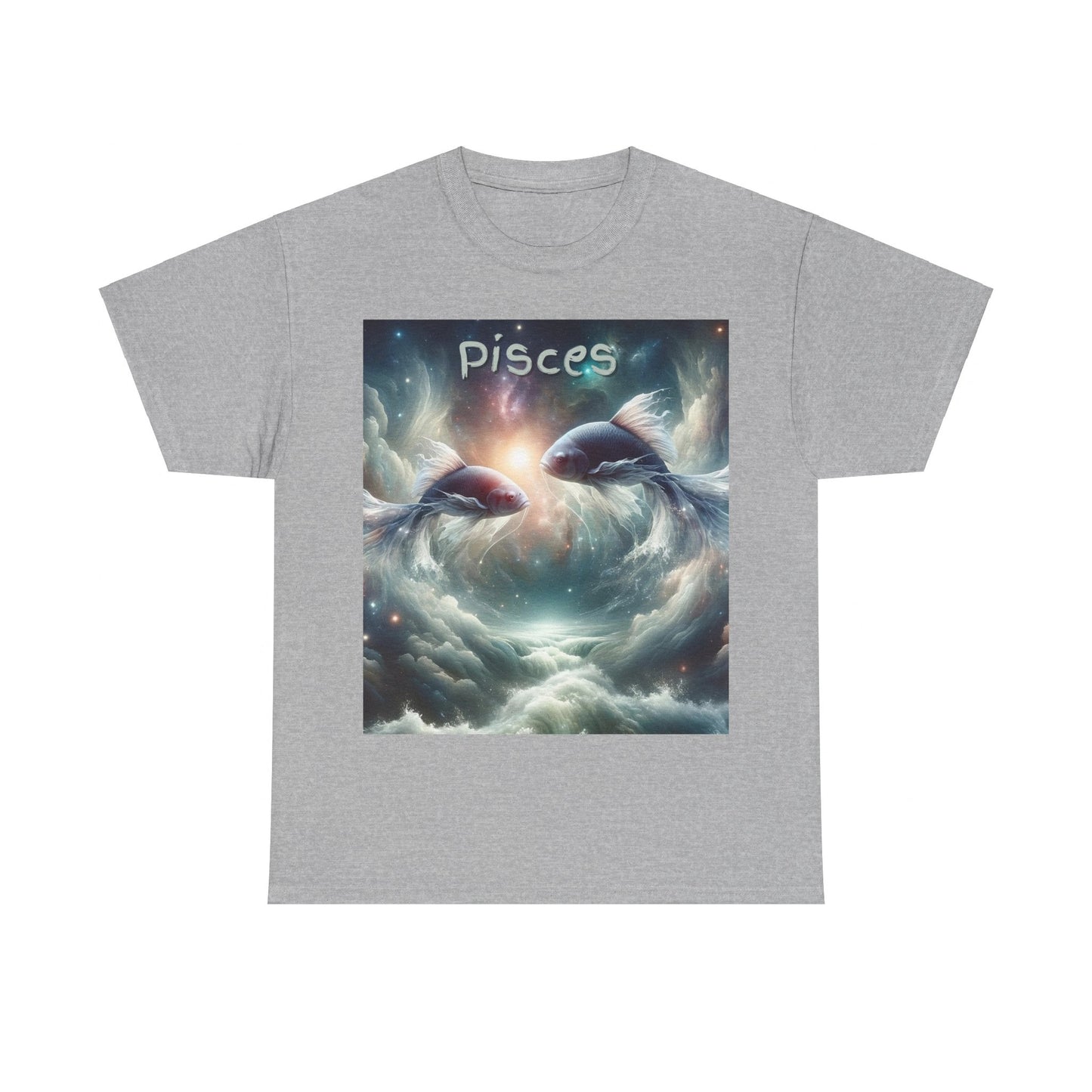 Pisces Unisex Heavy Cotton Tee