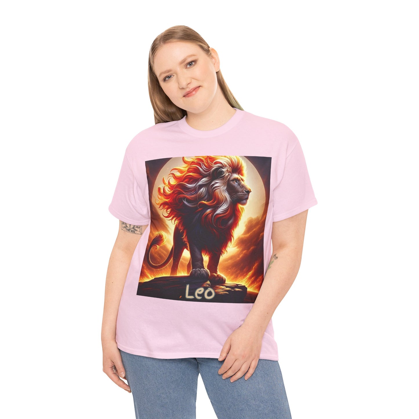 Leo Unisex Heavy Cotton Tee
