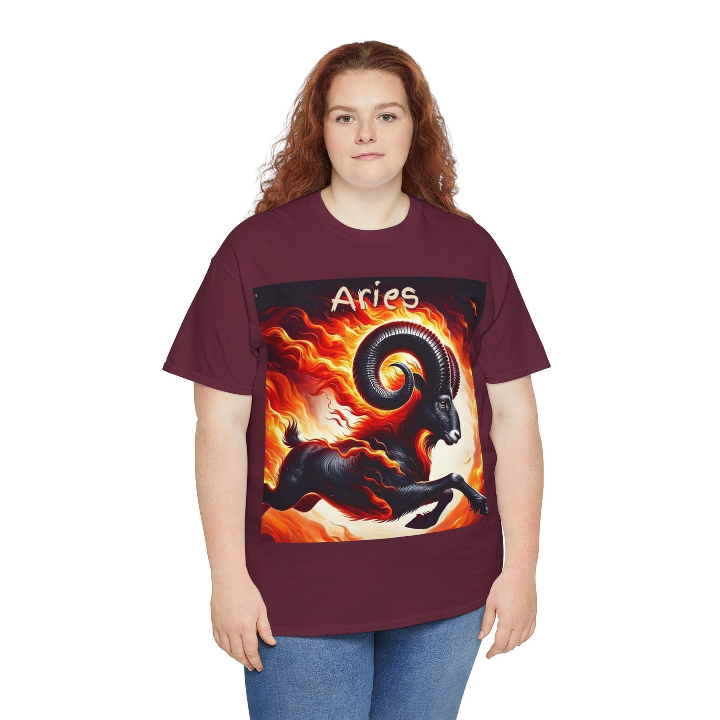 Aries Unisex Heavy Cotton Tee