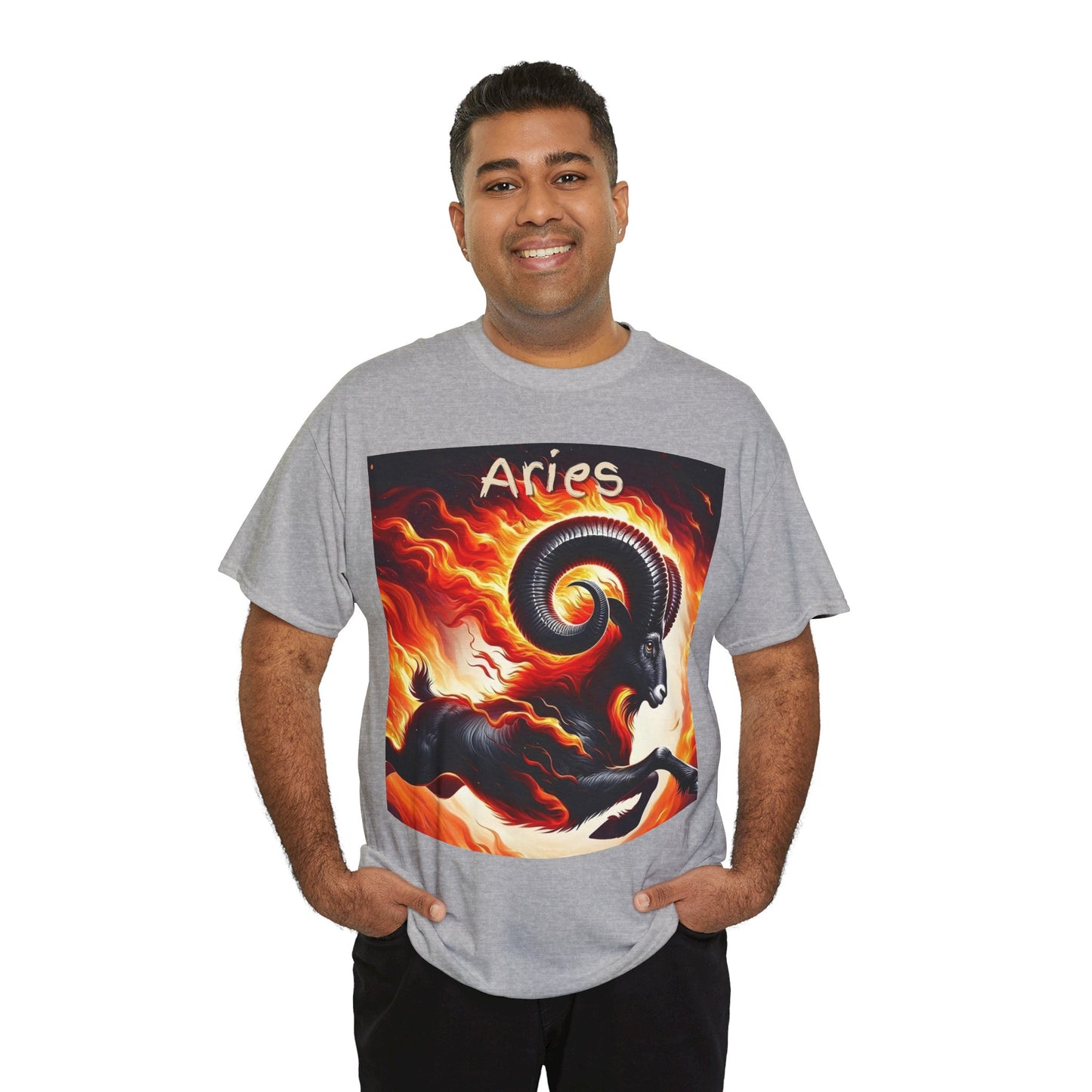 Aries Unisex Heavy Cotton Tee