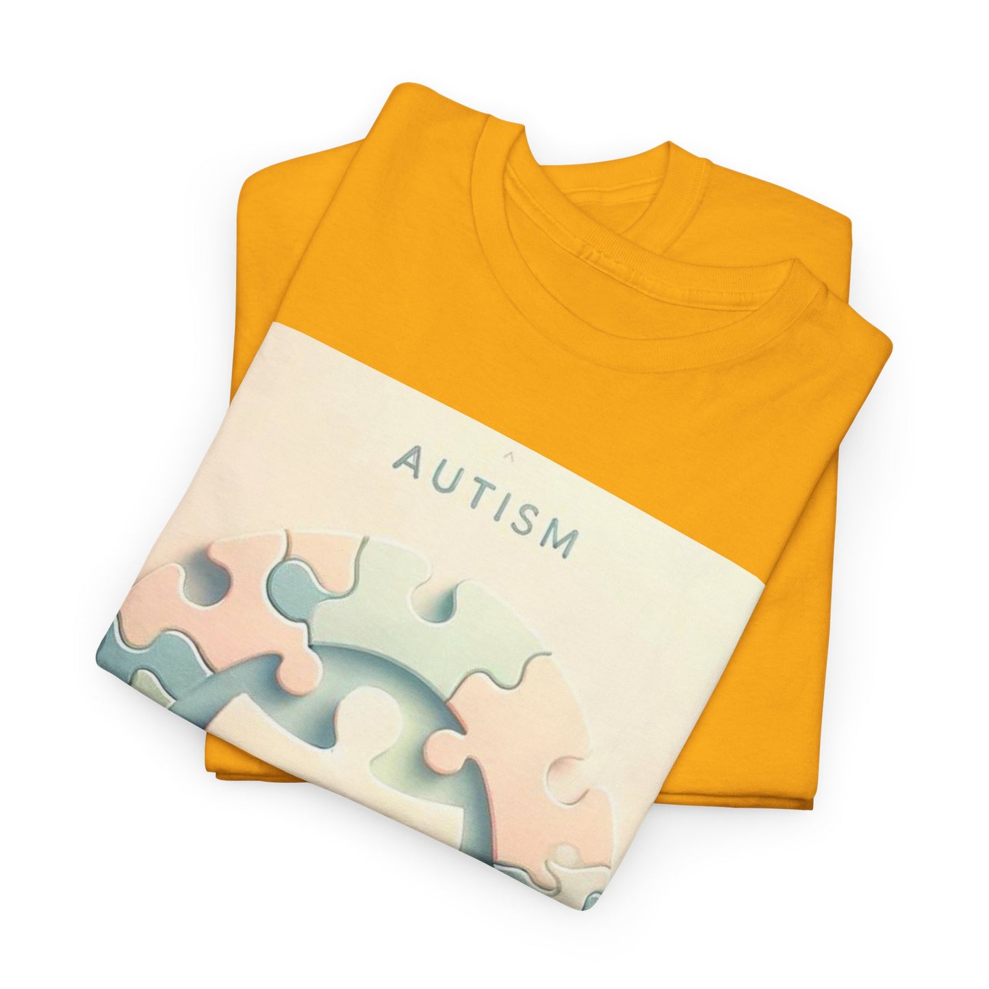 Autism Circle Unisex Heavy Cotton Tee