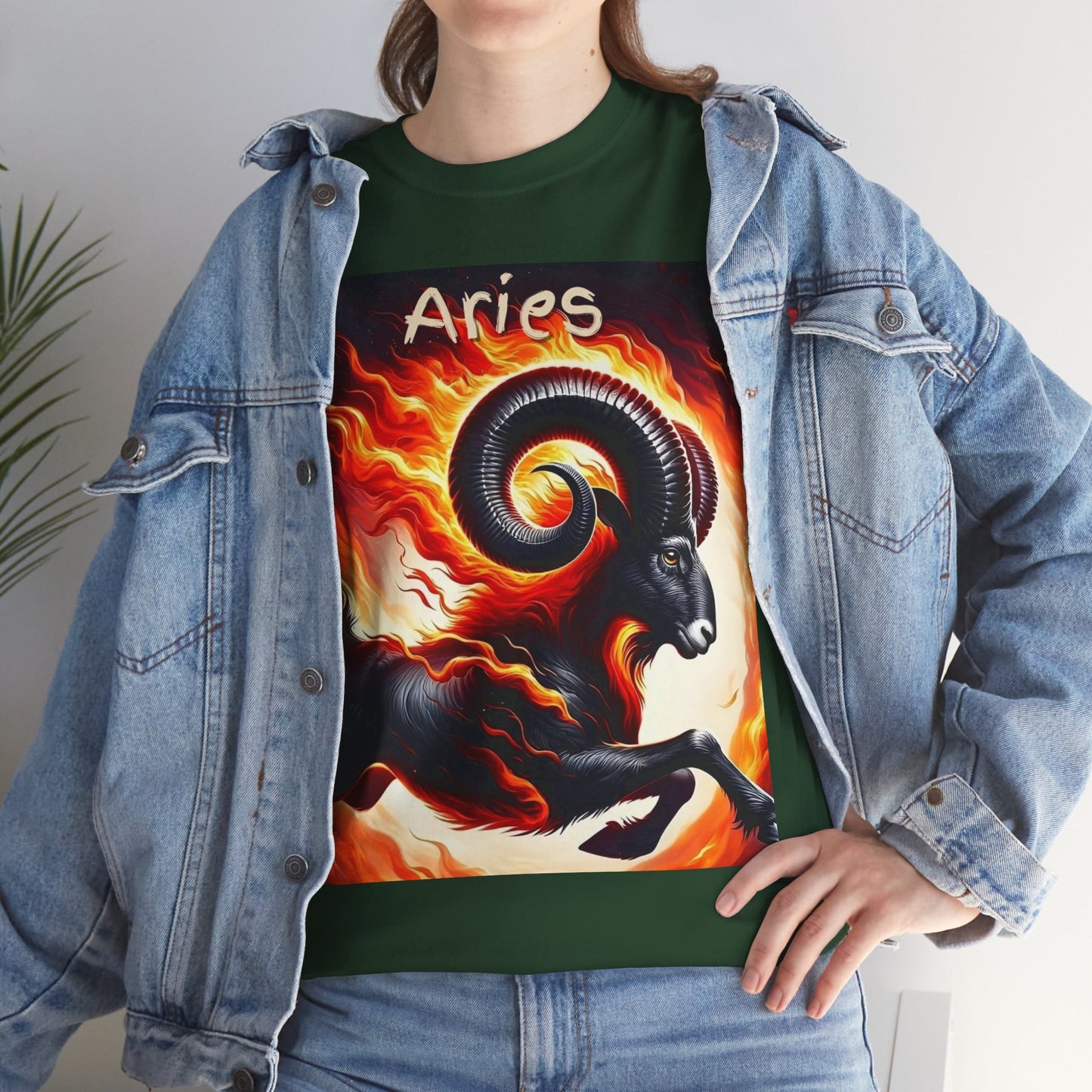 Aries Unisex Heavy Cotton Tee
