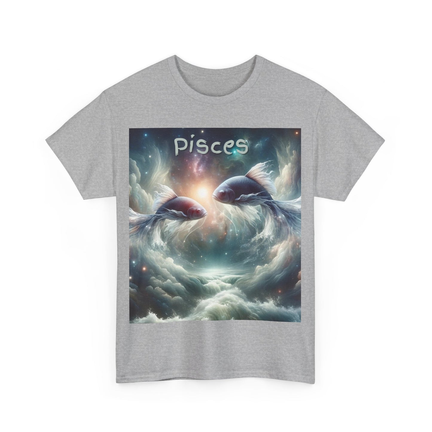 Pisces Unisex Heavy Cotton Tee