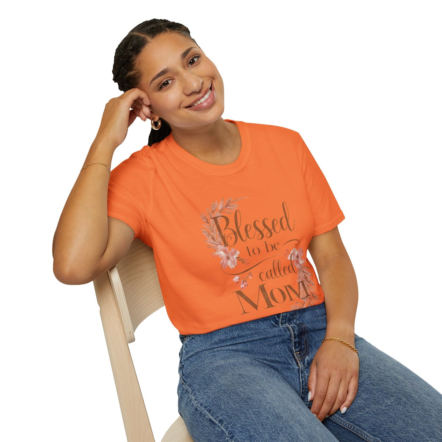 Blessed to be Called Mom Unisex Softstyle T-Shirt