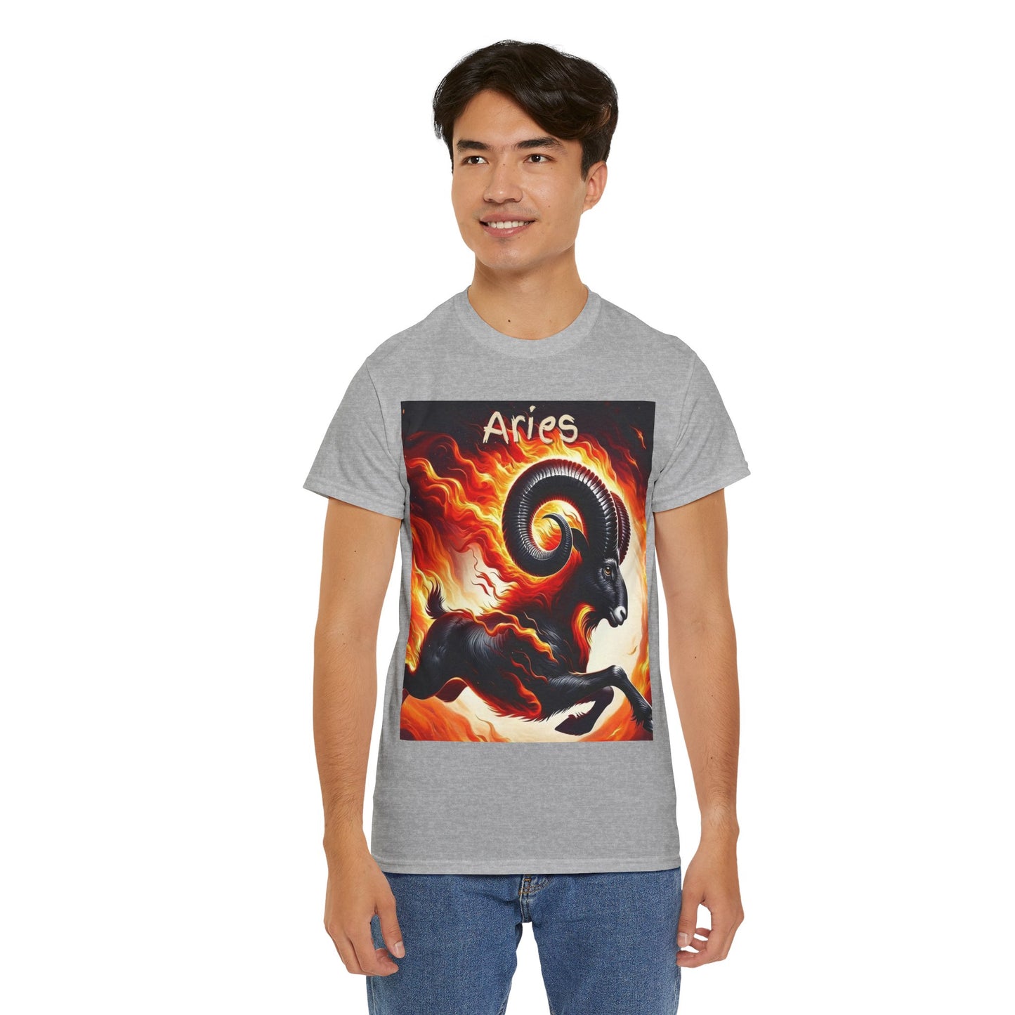 Aries Unisex Heavy Cotton Tee