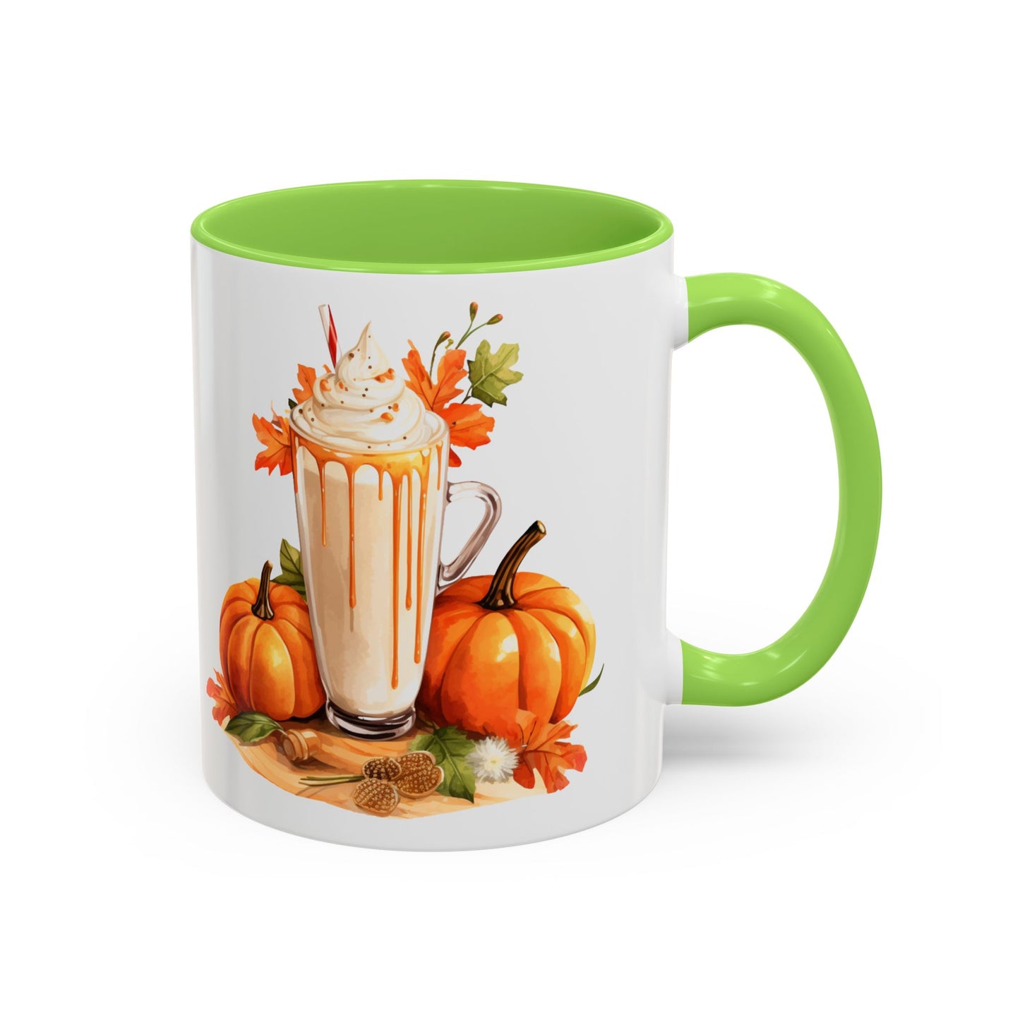 Pumpkin Spice Colorful Mugs, 11oz