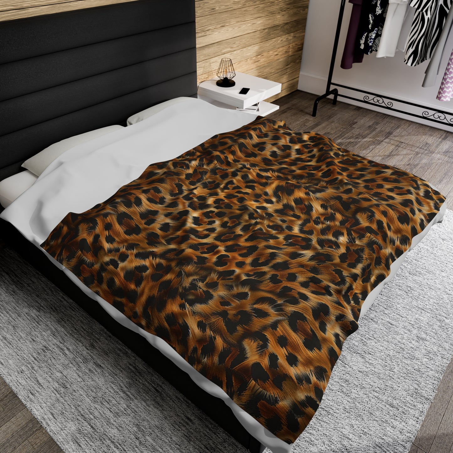 Tortoise Shell Design Velveteen Plush Blanket, Ultra-Soft, Customizable, and Cozy for Home or Gifts