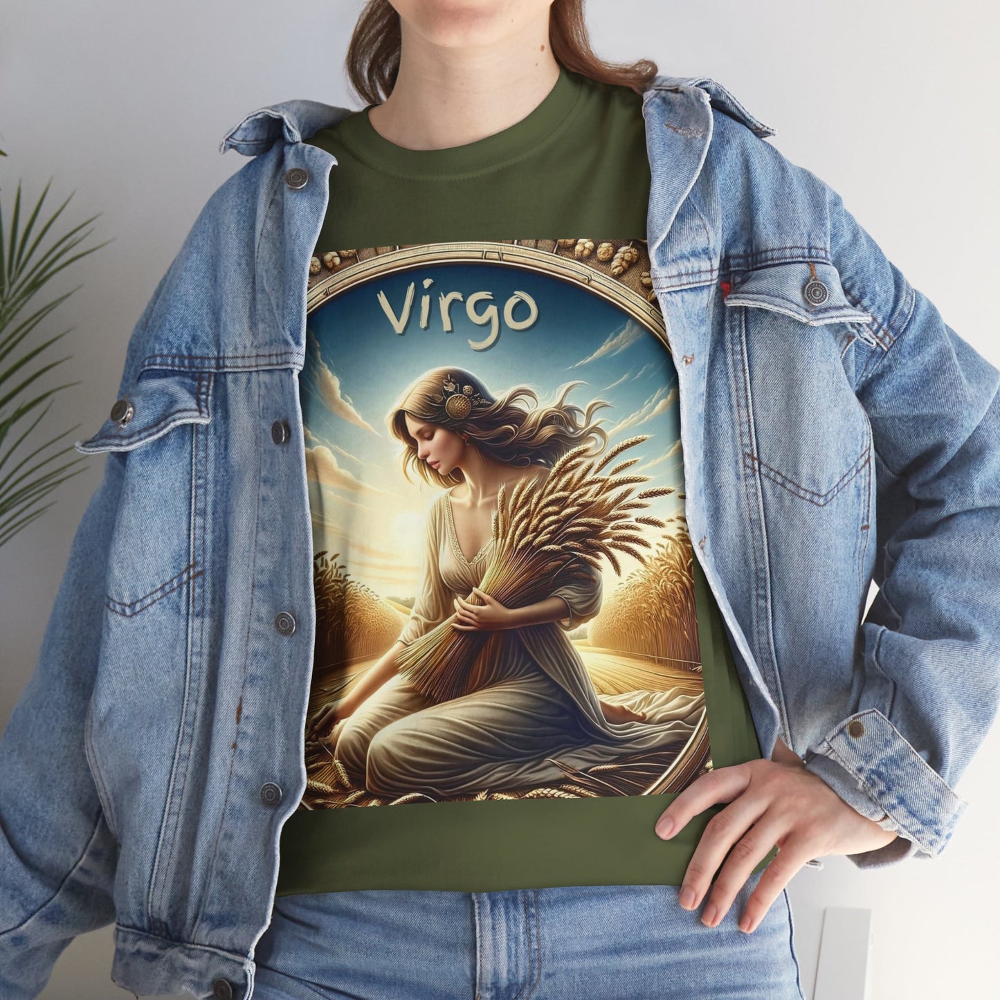 Virgo Unisex Heavy Cotton Tee