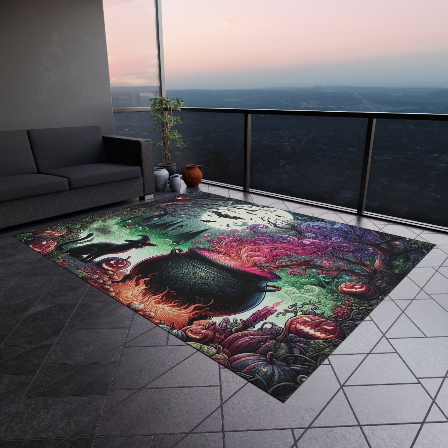 Witch's Brew Outdoor Rug