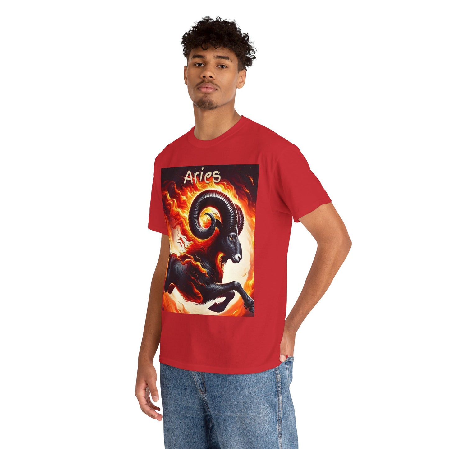Aries Unisex Heavy Cotton Tee