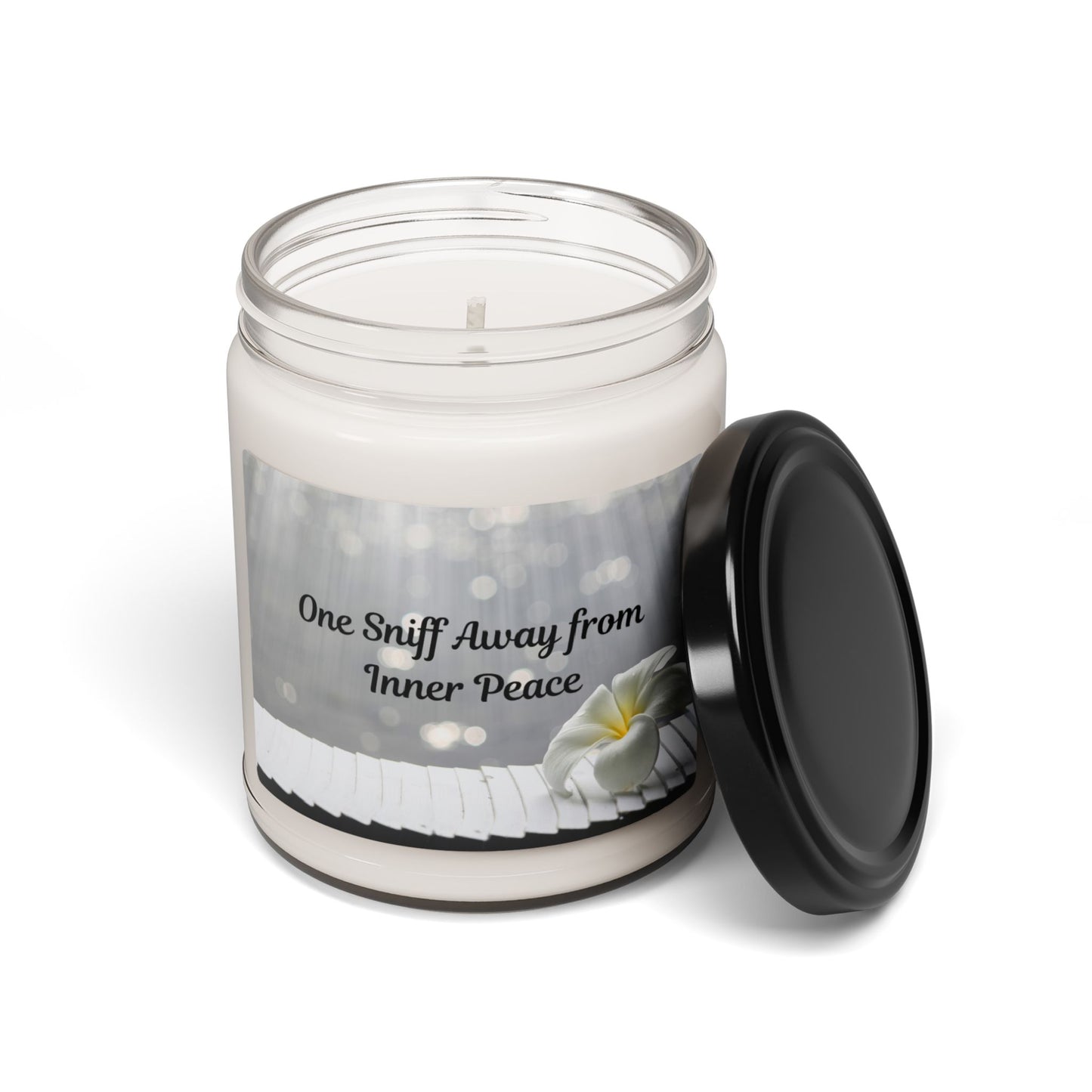 One Sniff Away From Inner Peace Scented Soy Candle, 9oz
