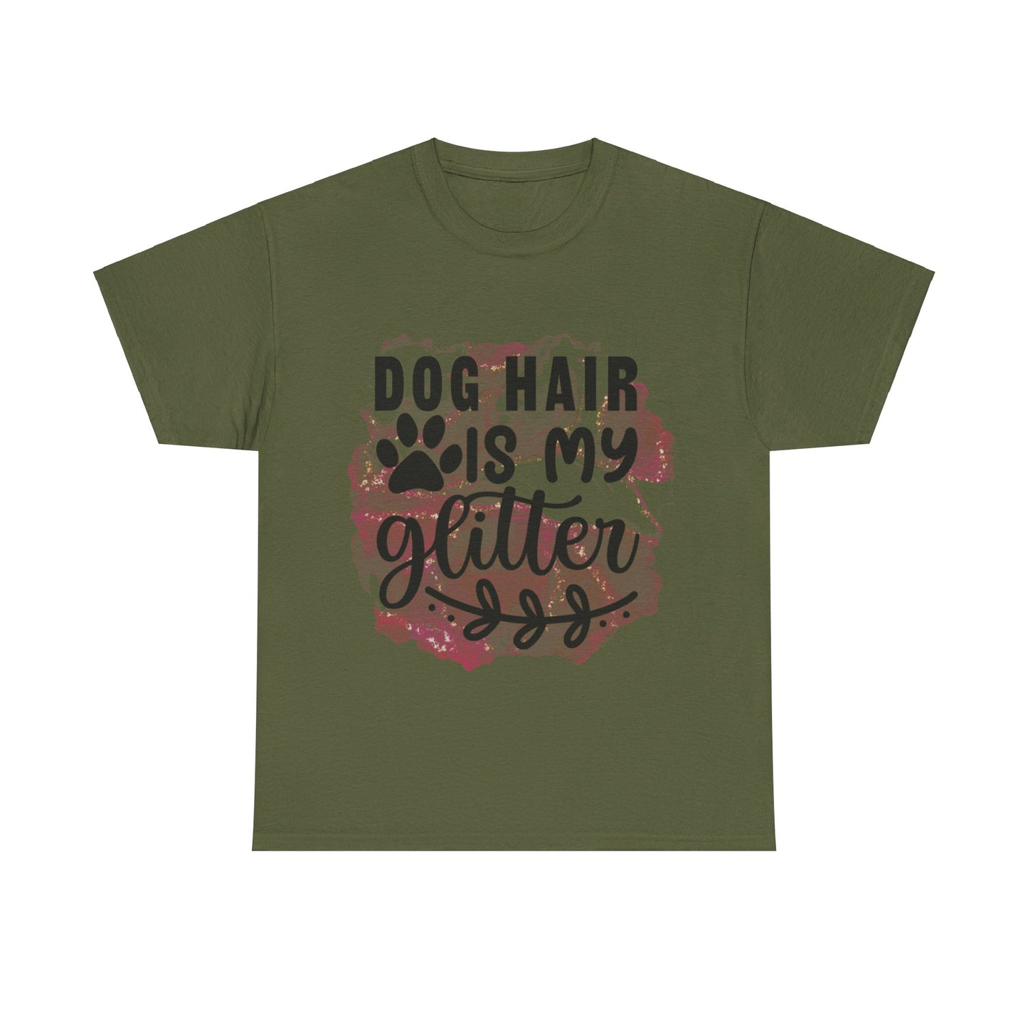 Dog Hair Is My Glitter Unisex Heavy Cotton Tee