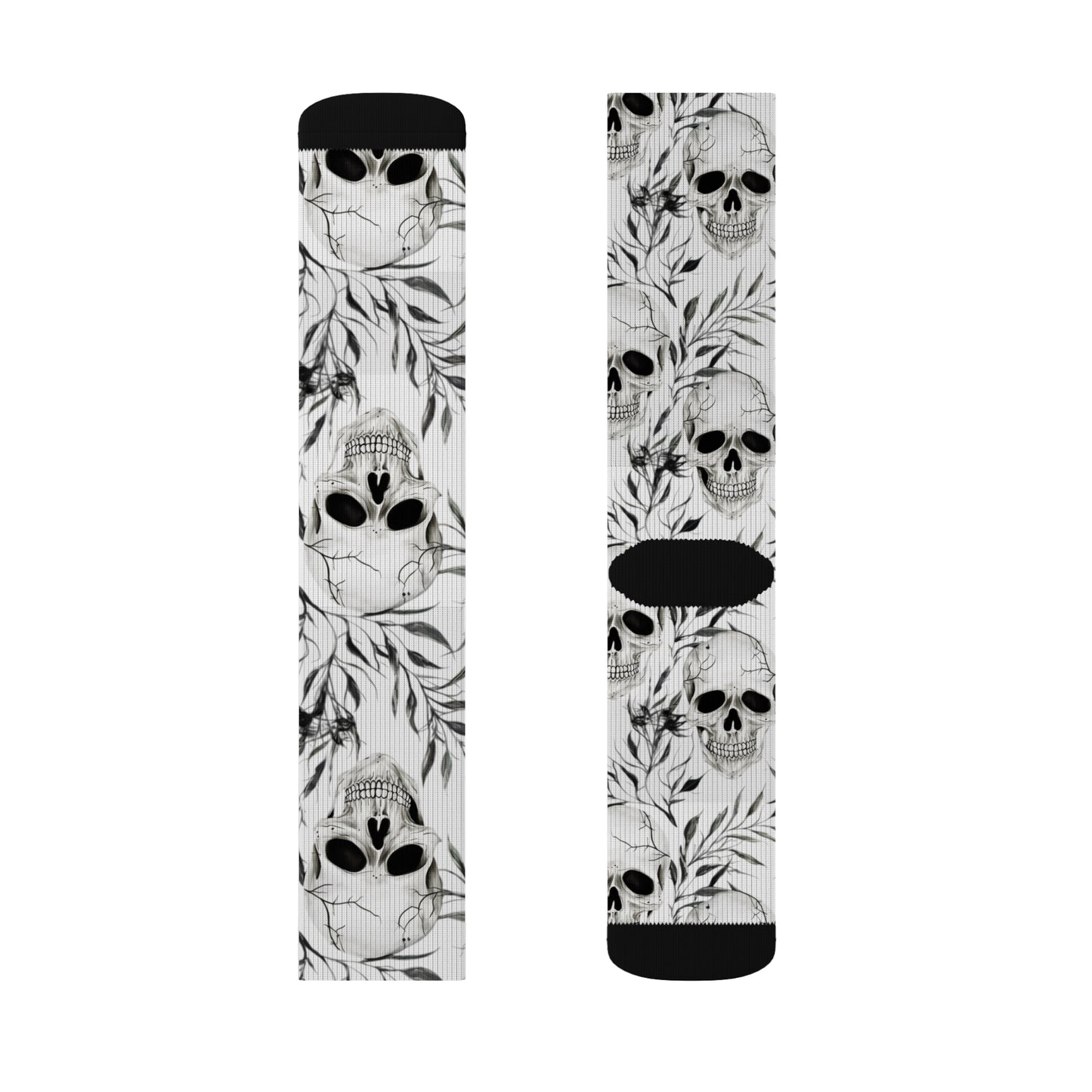 Skull Halloween Sublimation Socks
