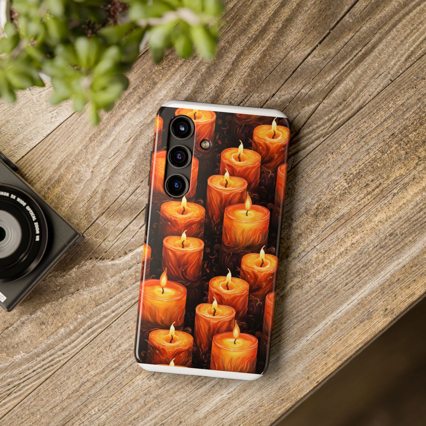 Halloween Candles Tough Phone Cases