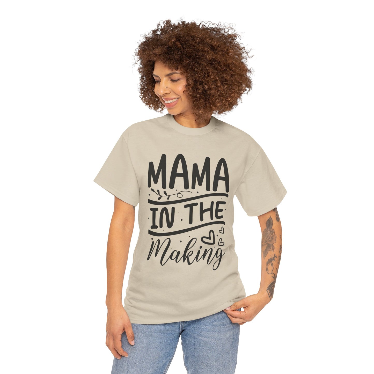 Momma In The Making Unisex Heavy Cotton Tee