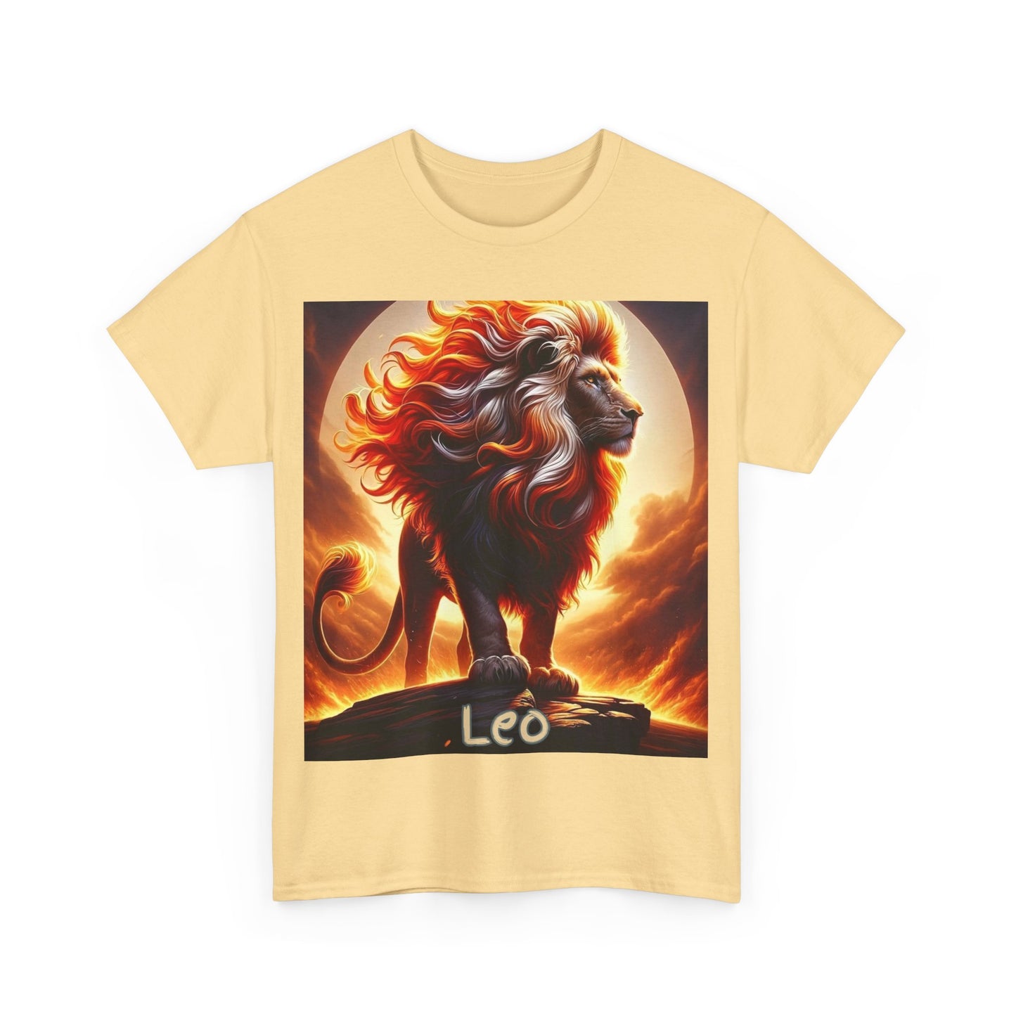 Leo Unisex Heavy Cotton Tee