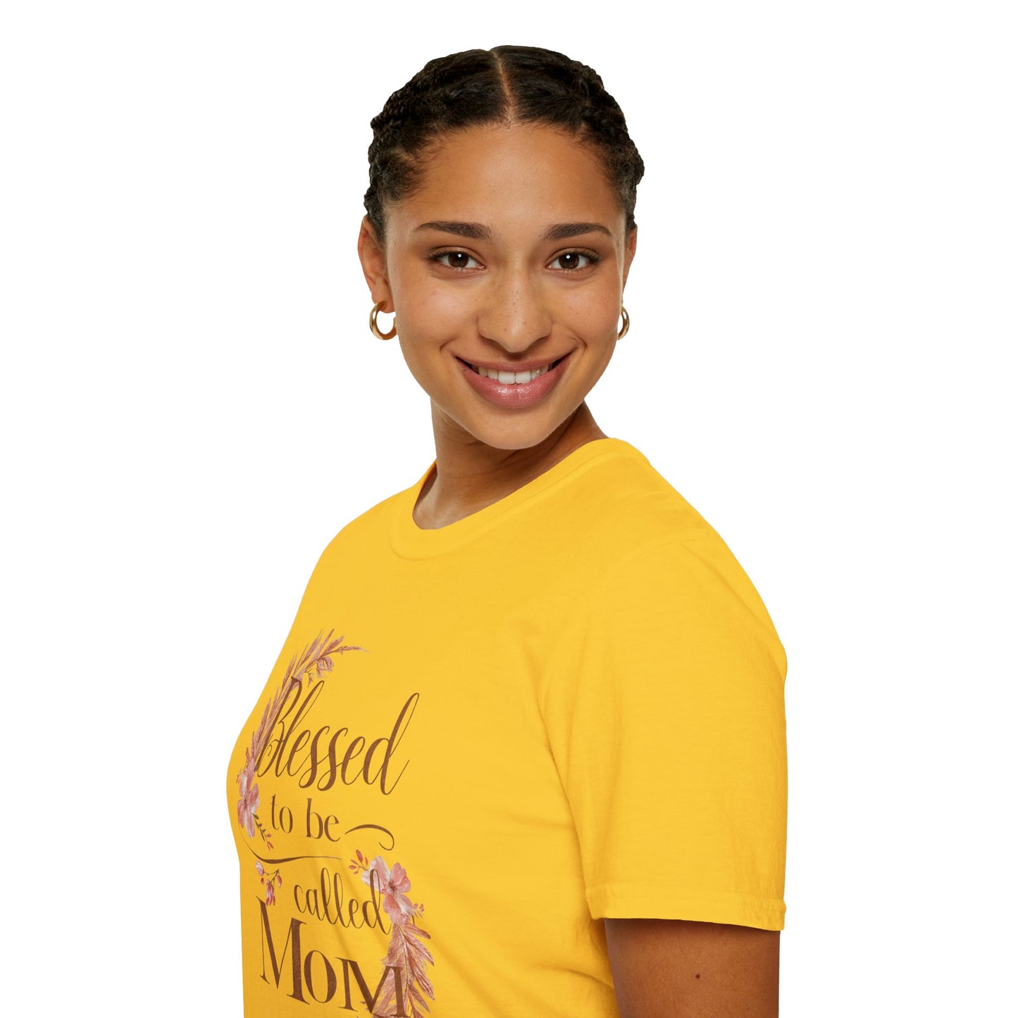 Blessed to be Called Mom Unisex Softstyle T-Shirt