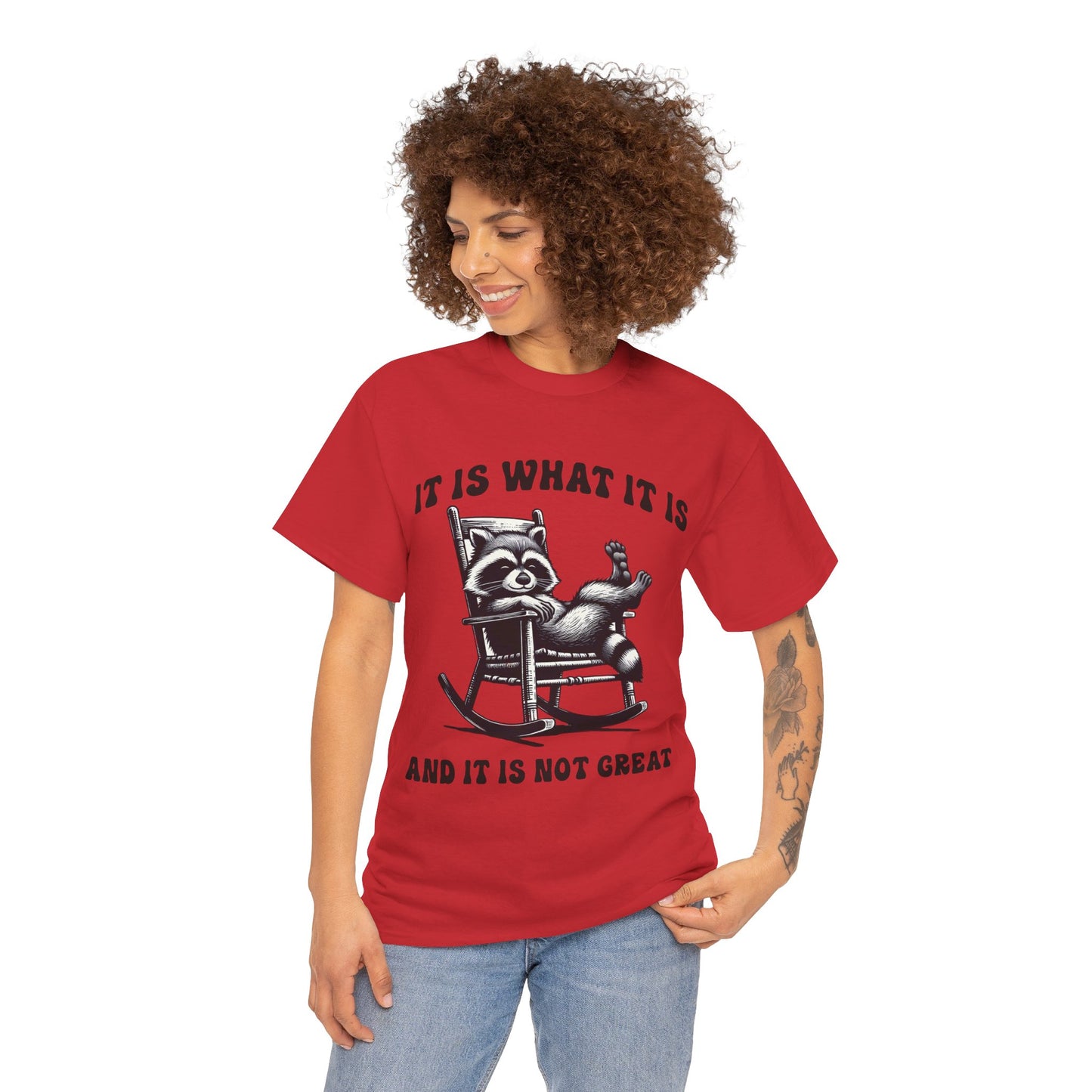 It Is What It Is Unisex Heavy Cotton Tee