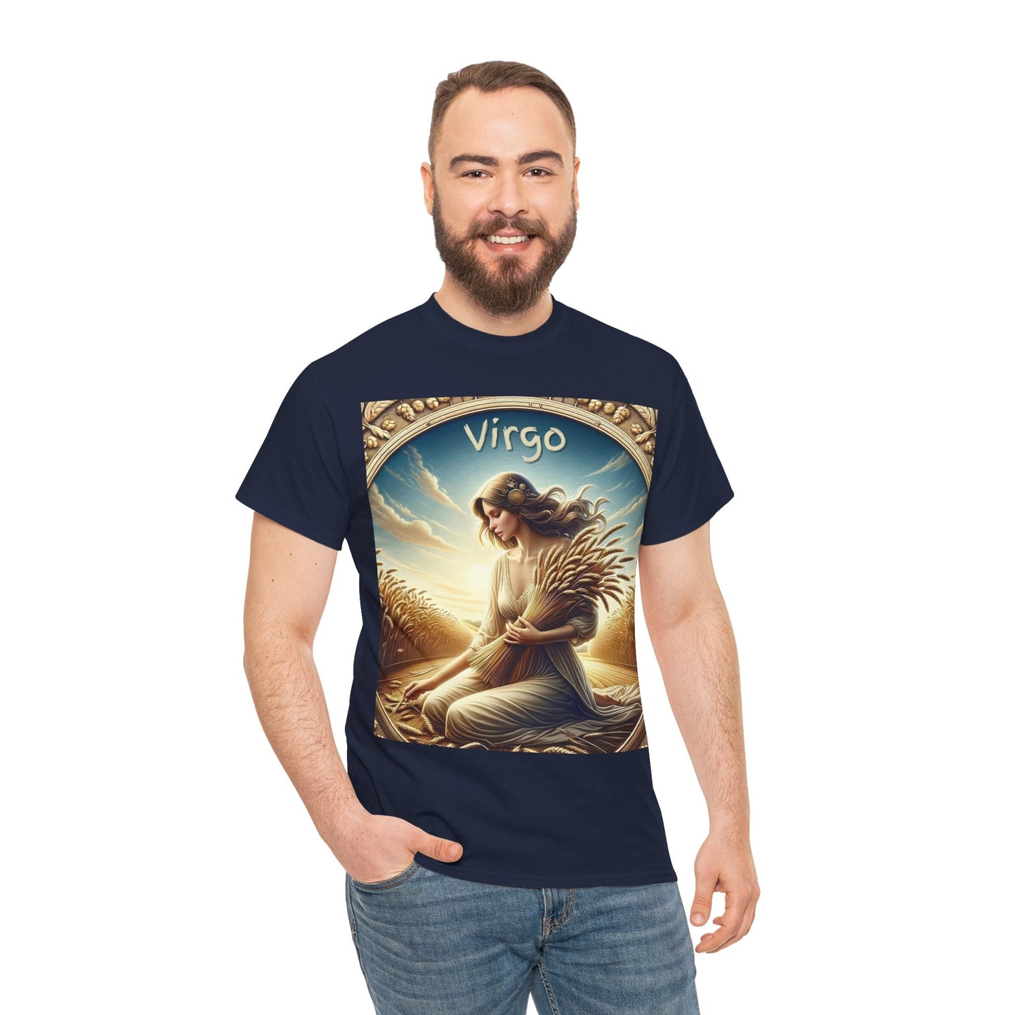 Virgo Unisex Heavy Cotton Tee