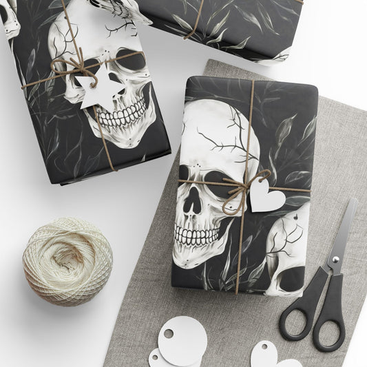 Skull Design Wrapping Papers