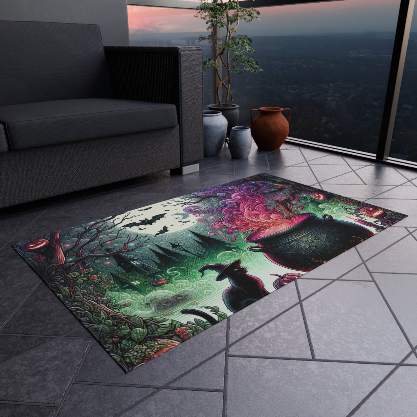 Witch's Brew Outdoor Rug