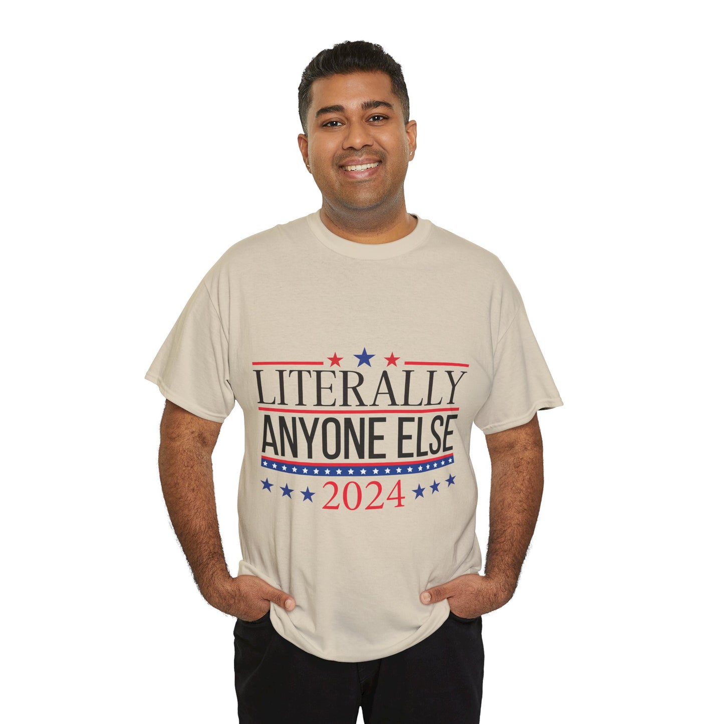 Anyone Else 2024 Unisex Heavy Cotton Tee