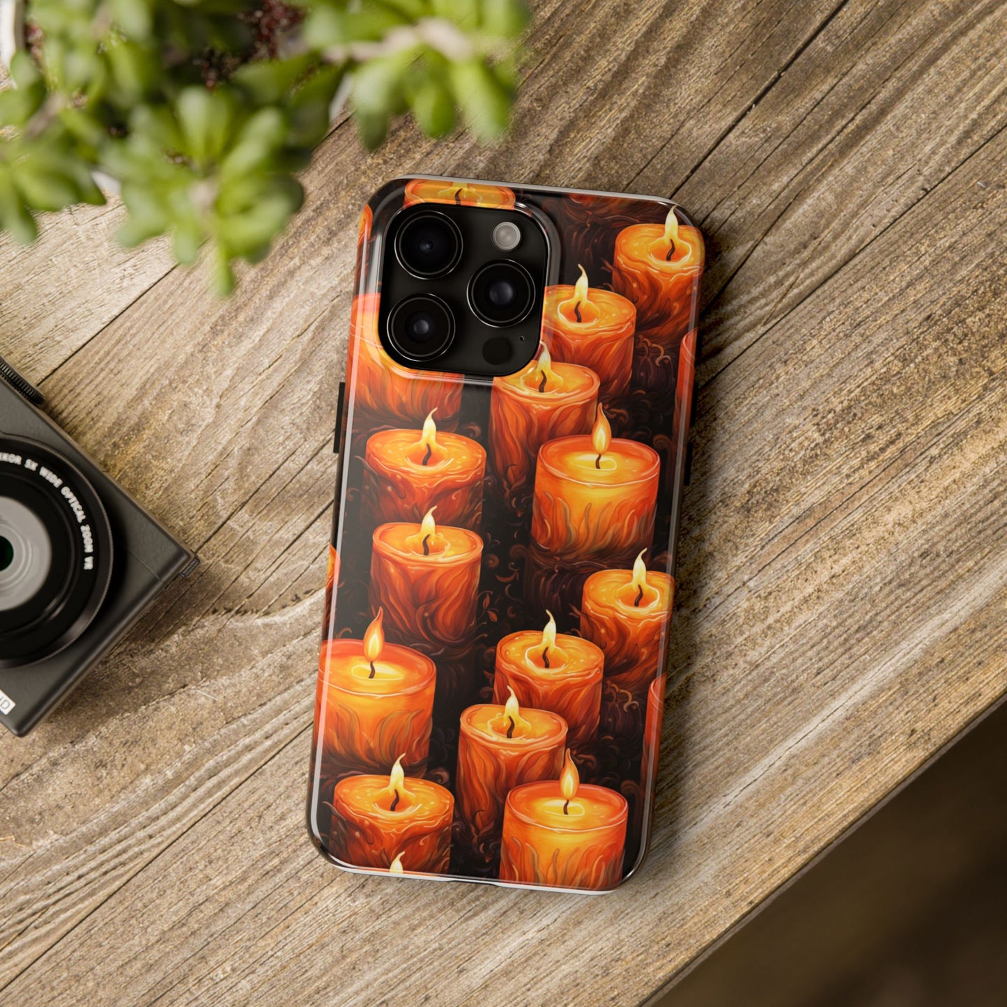Halloween Candles Tough Phone Cases