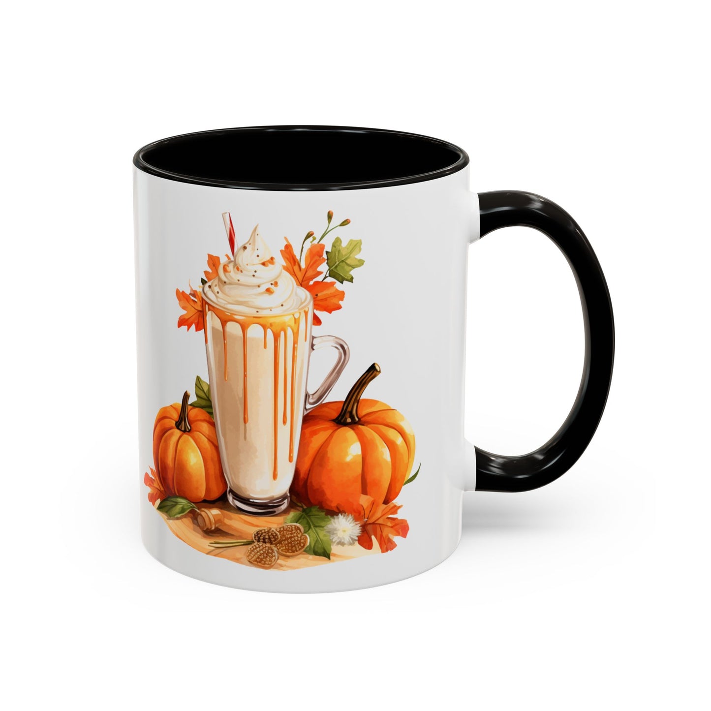 Pumpkin Spice Colorful Mugs, 11oz