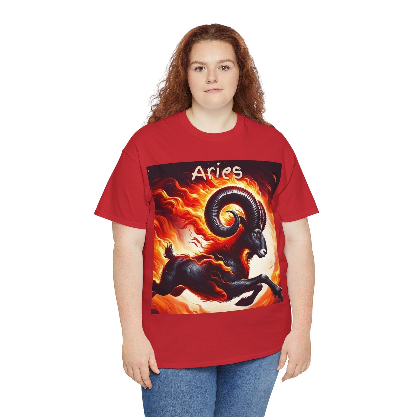 Aries Unisex Heavy Cotton Tee