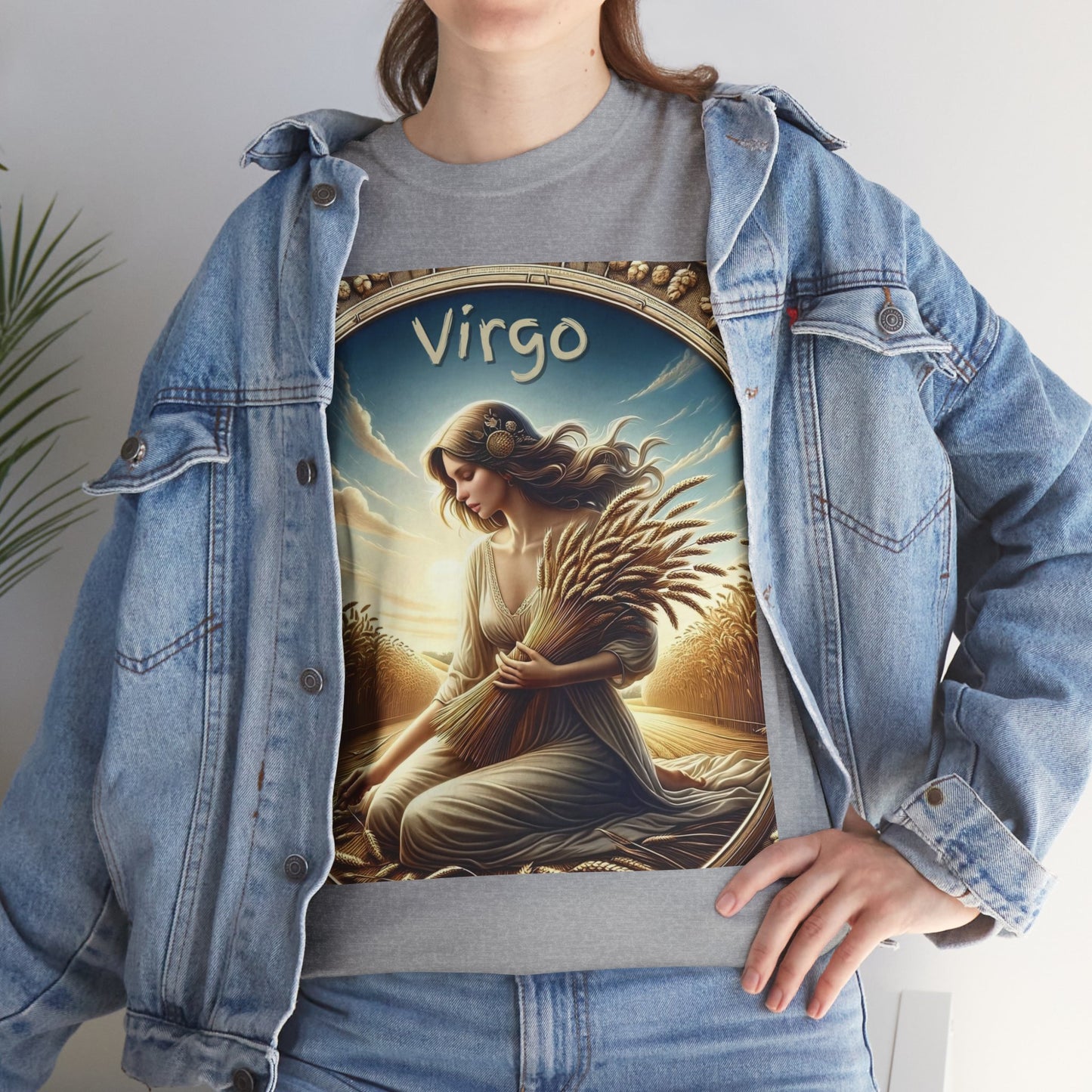 Virgo Unisex Heavy Cotton Tee