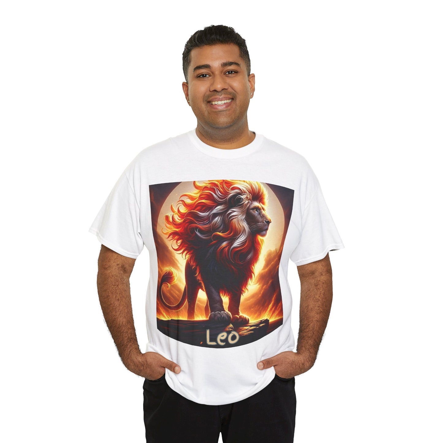 Leo Unisex Heavy Cotton Tee