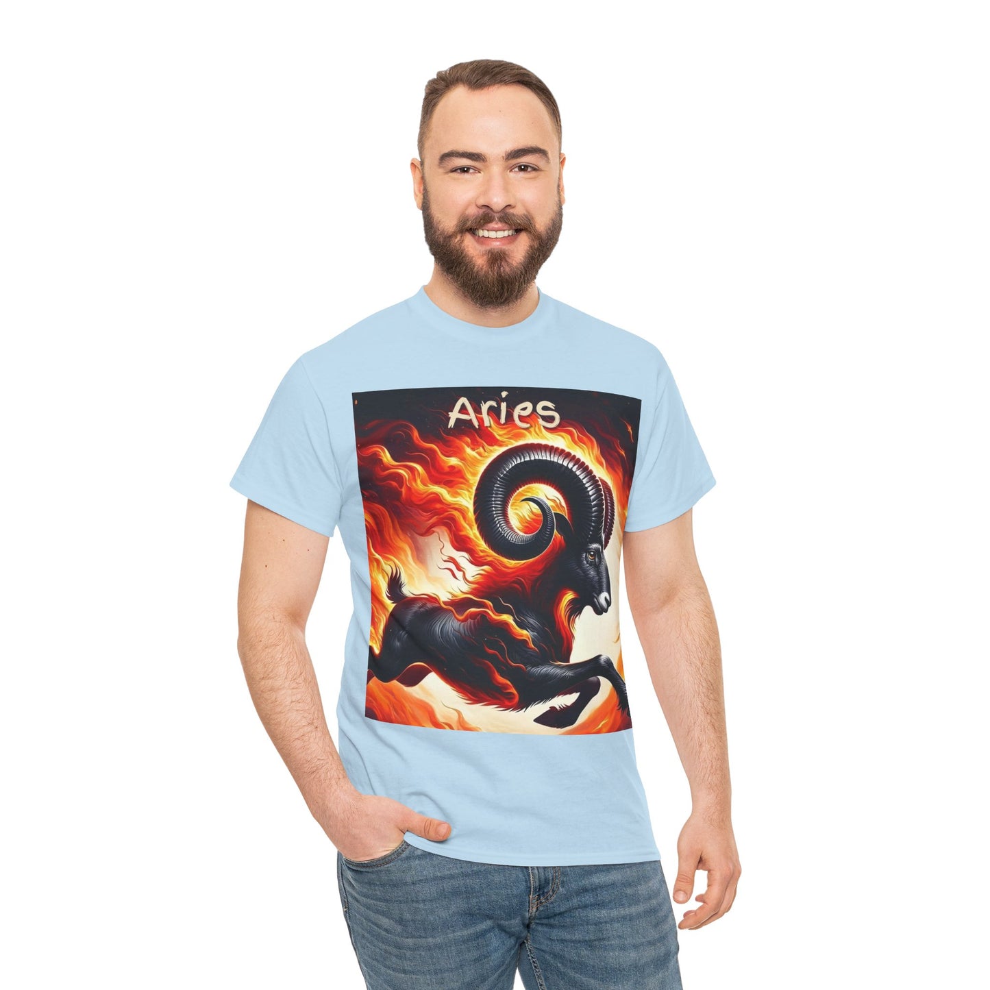 Aries Unisex Heavy Cotton Tee
