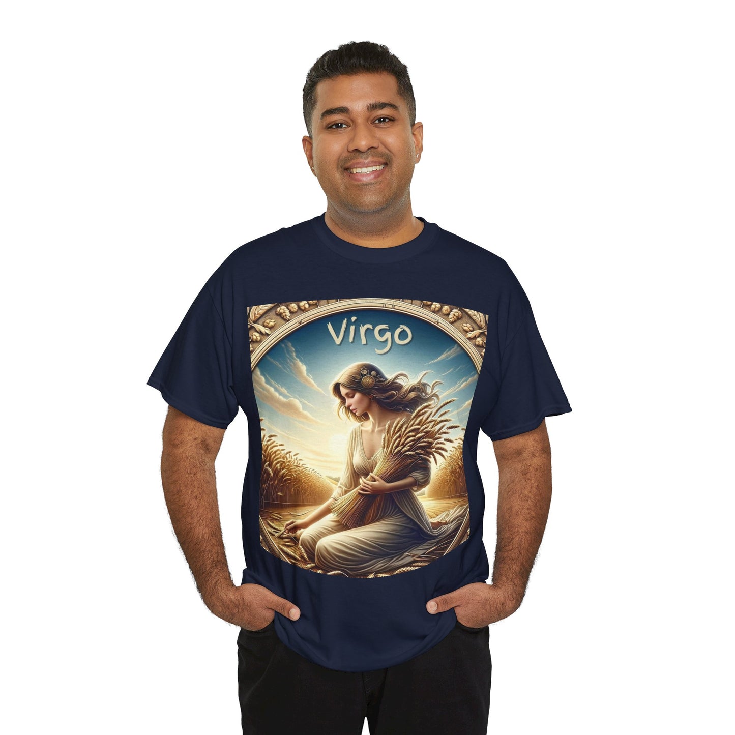 Virgo Unisex Heavy Cotton Tee