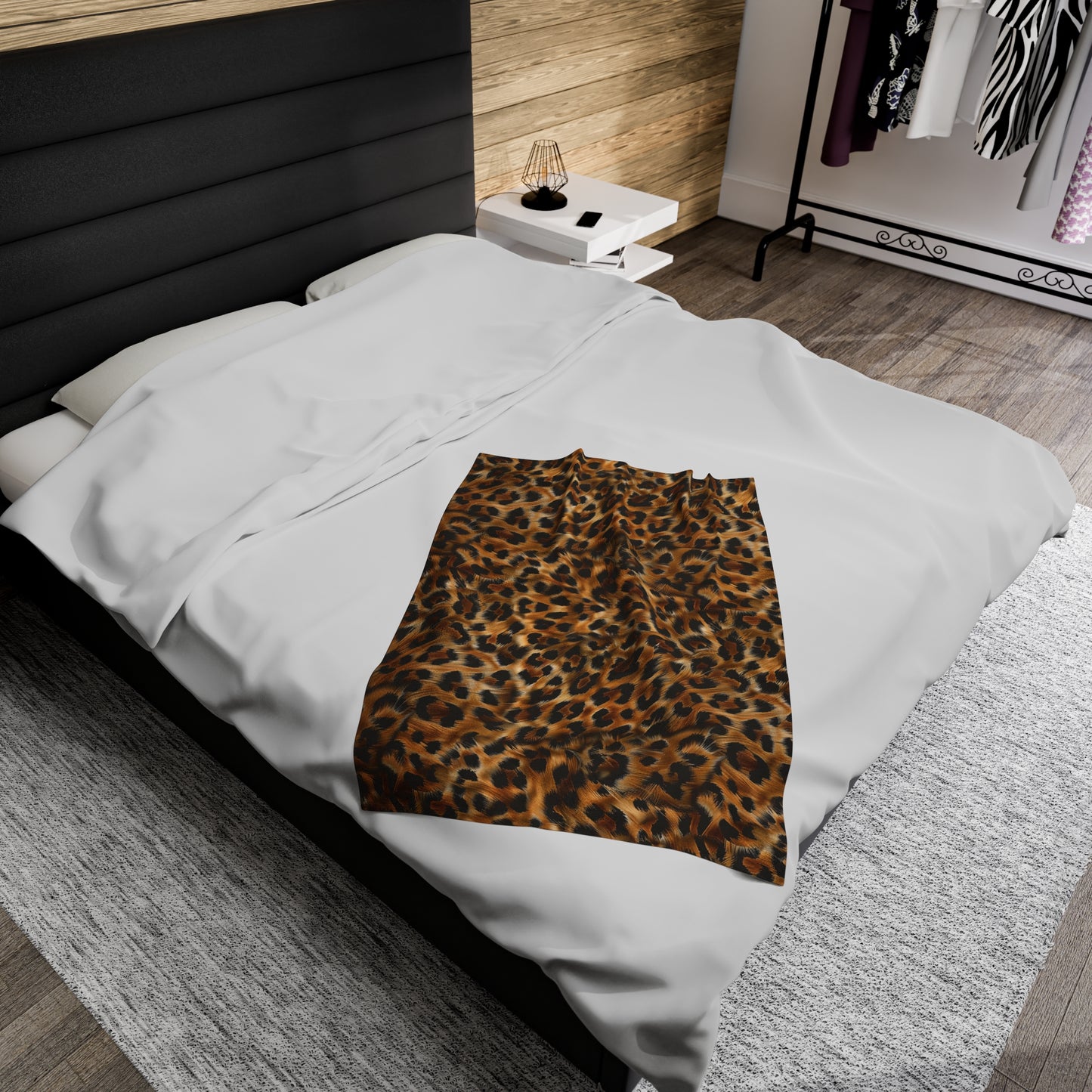 Tortoise Shell Design Velveteen Plush Blanket, Ultra-Soft, Customizable, and Cozy for Home or Gifts